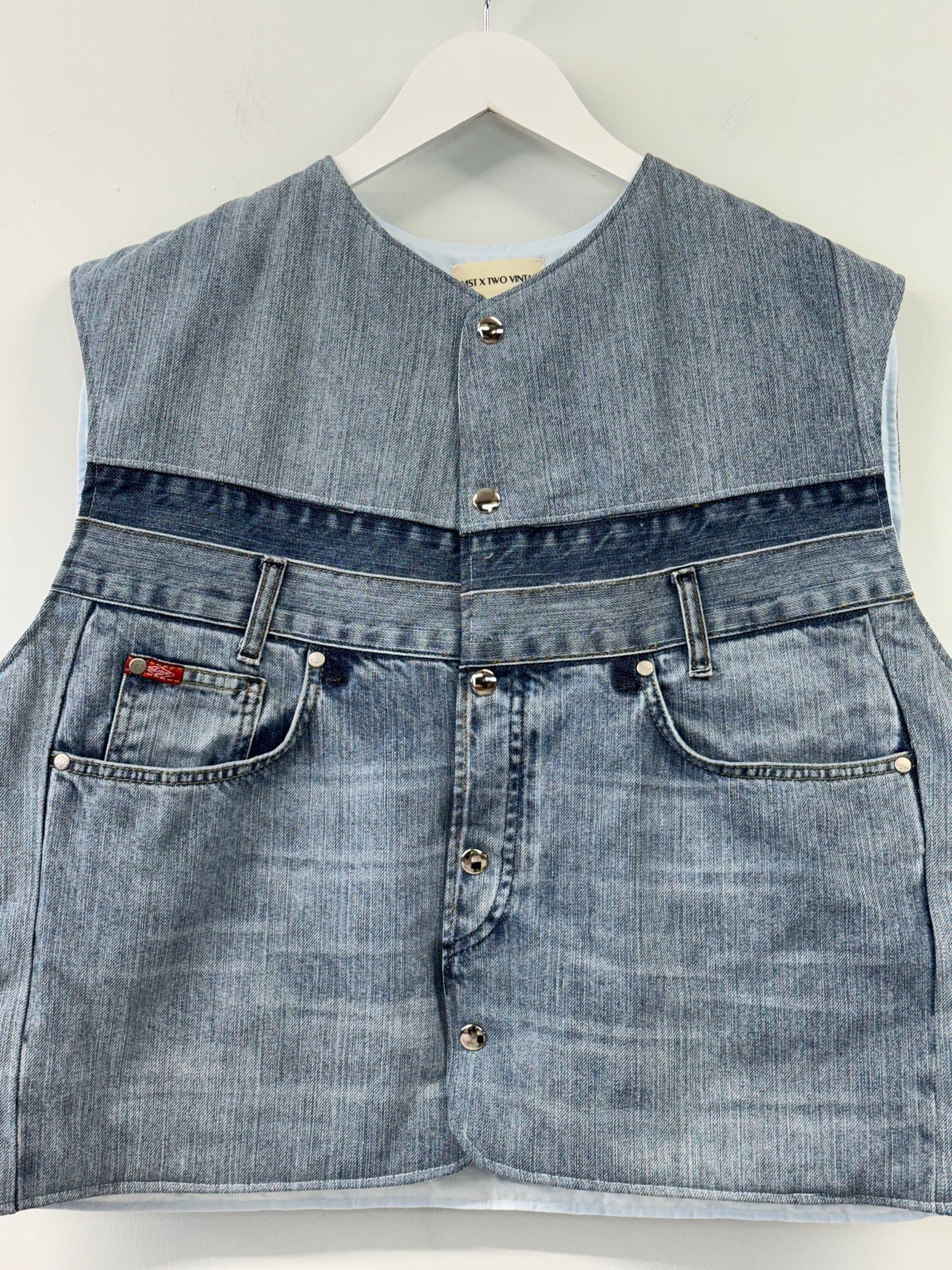 LEE COOPER Denim Gilet (M)