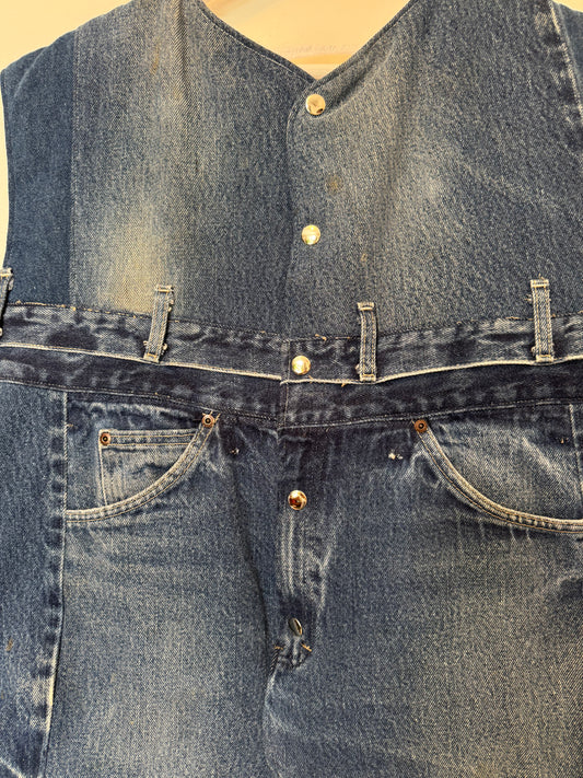 DICKIES Denim Gilet (XL)