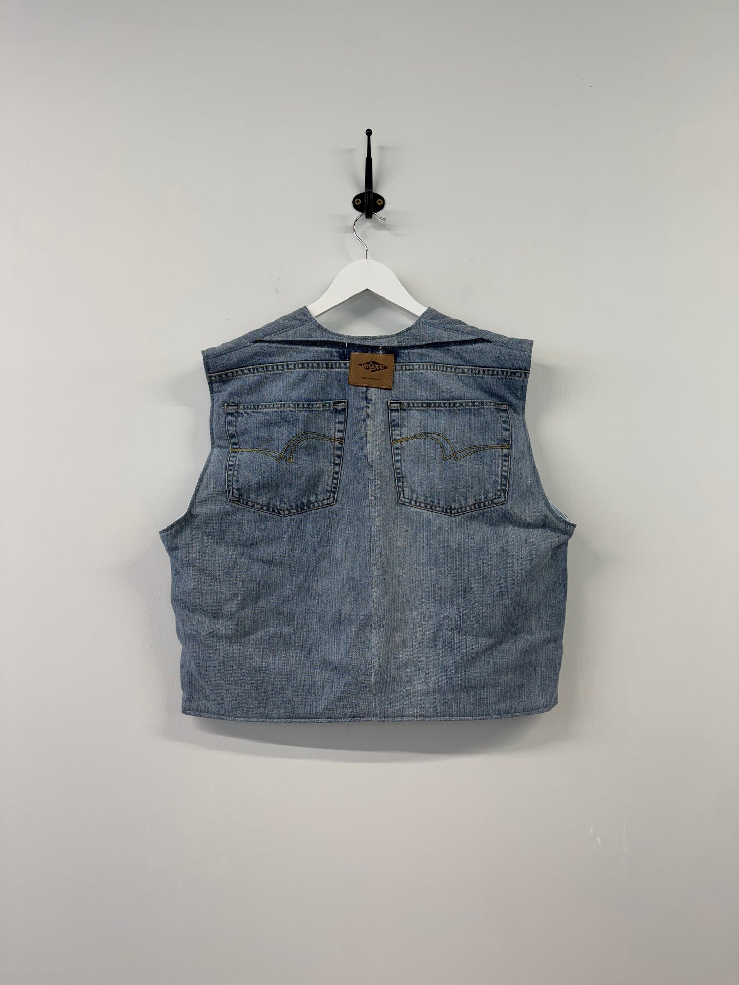 LEE COOPER Denim Gilet (M)