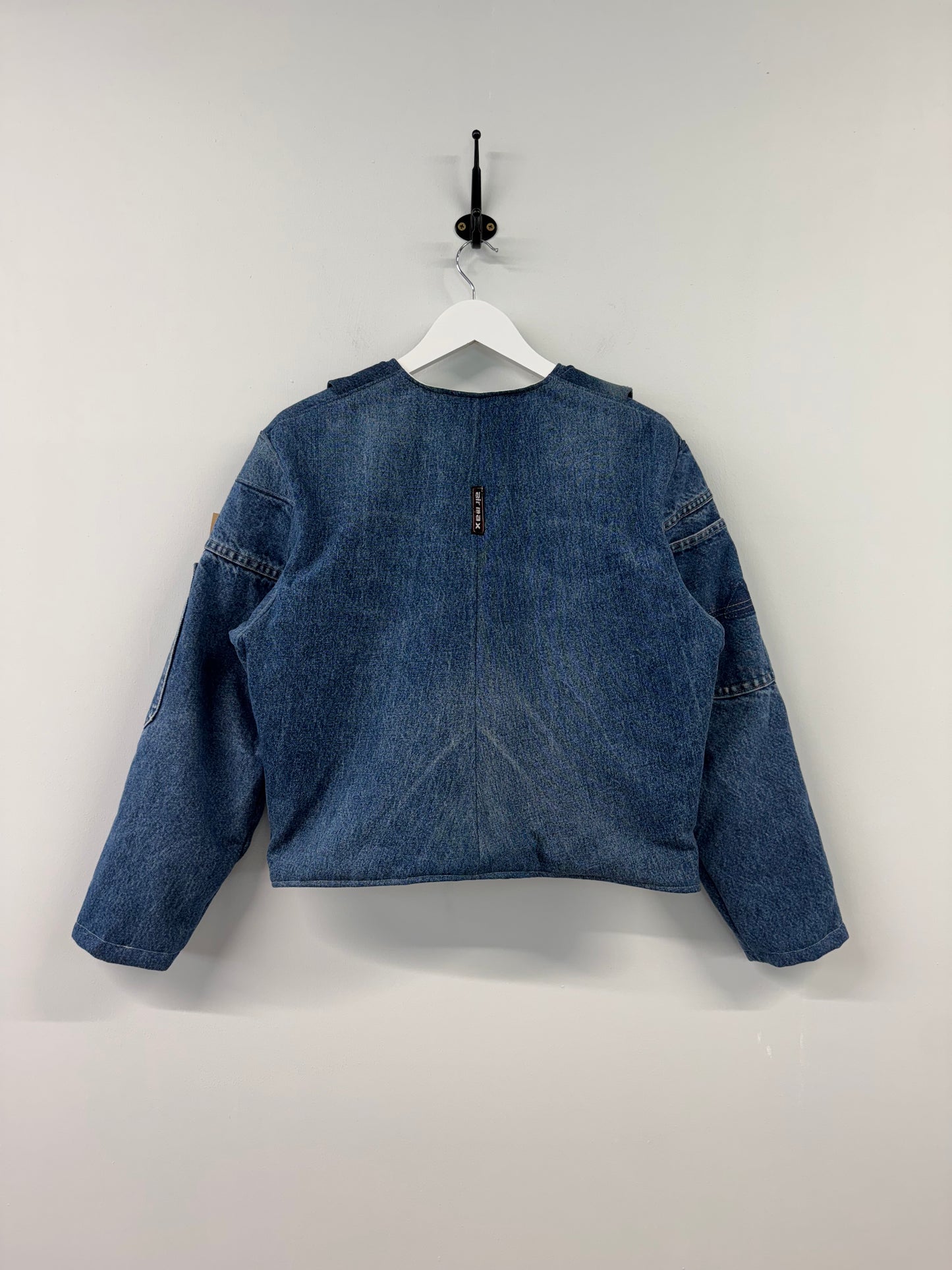 Reworked Nike Denim Bomber (XS)