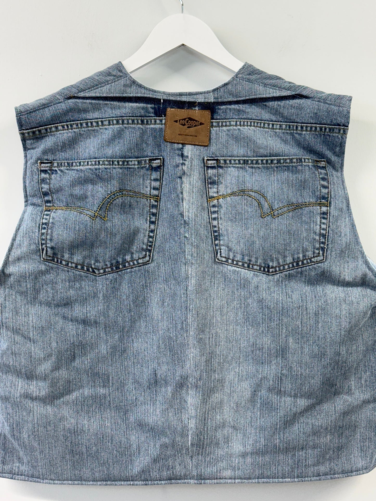 LEE COOPER Denim Gilet (M)