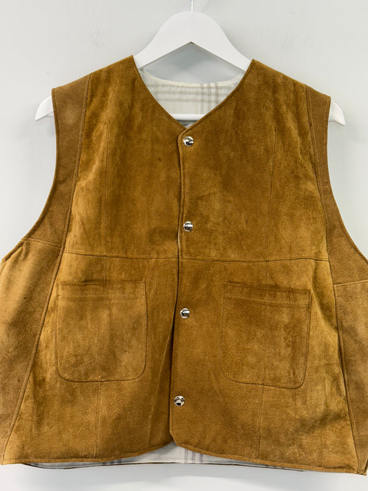 Reworked Suede Gilet (S)