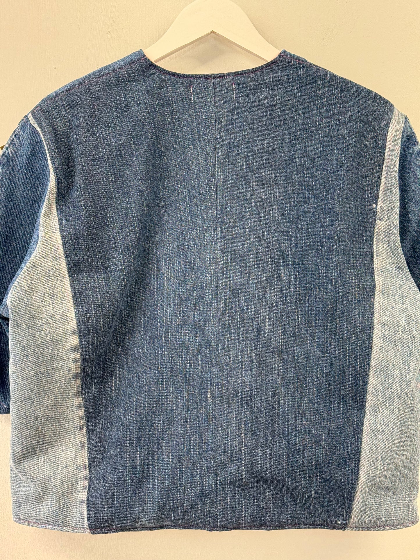Reworked Denim Shirt (S)