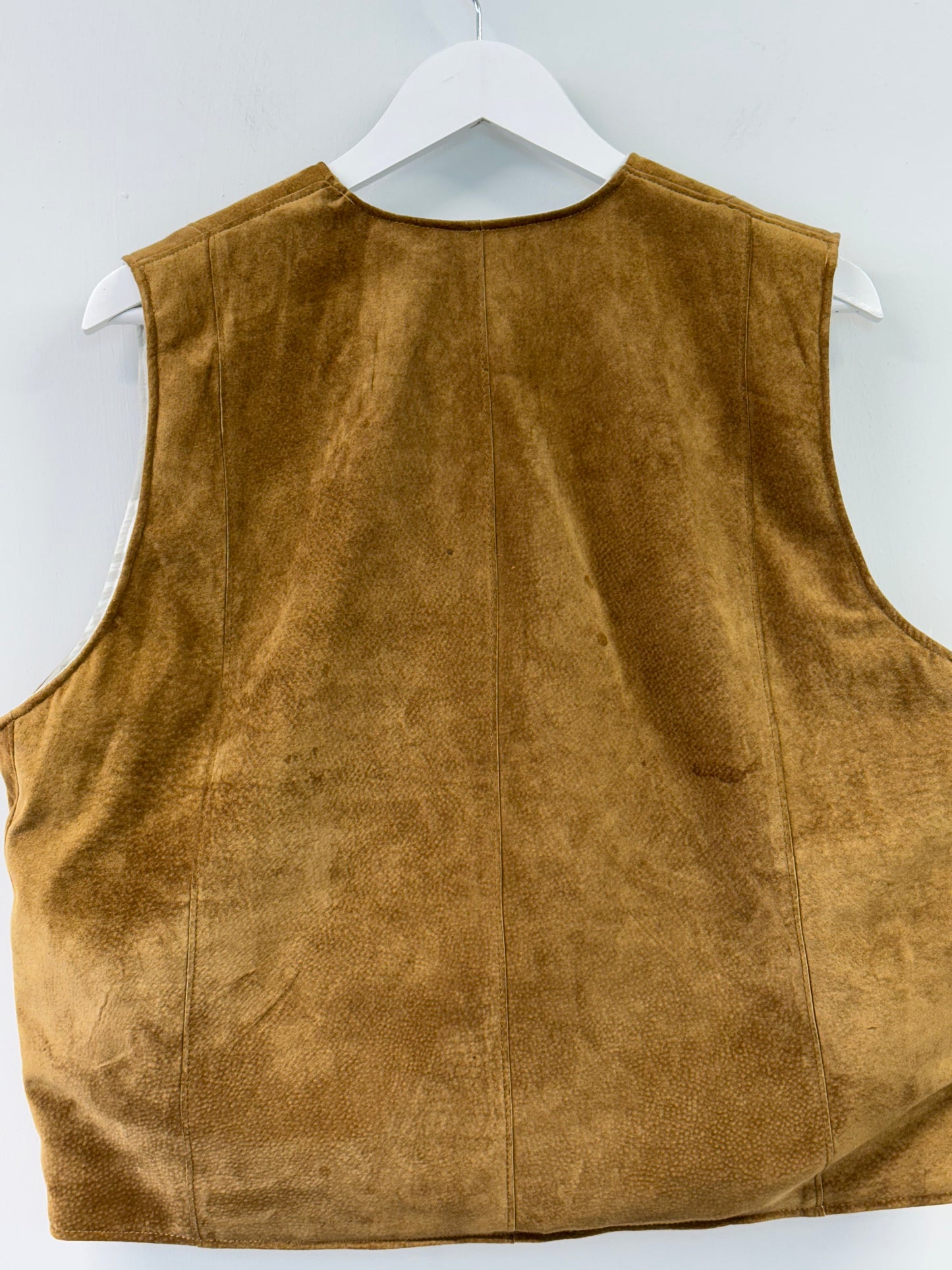 Reworked Suede Gilet (S)