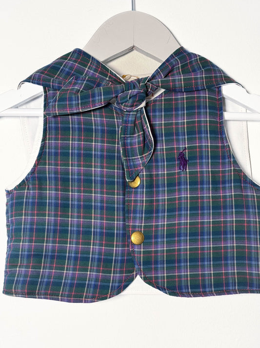KIDS RALPH SHIRT GILET (AGE 1)