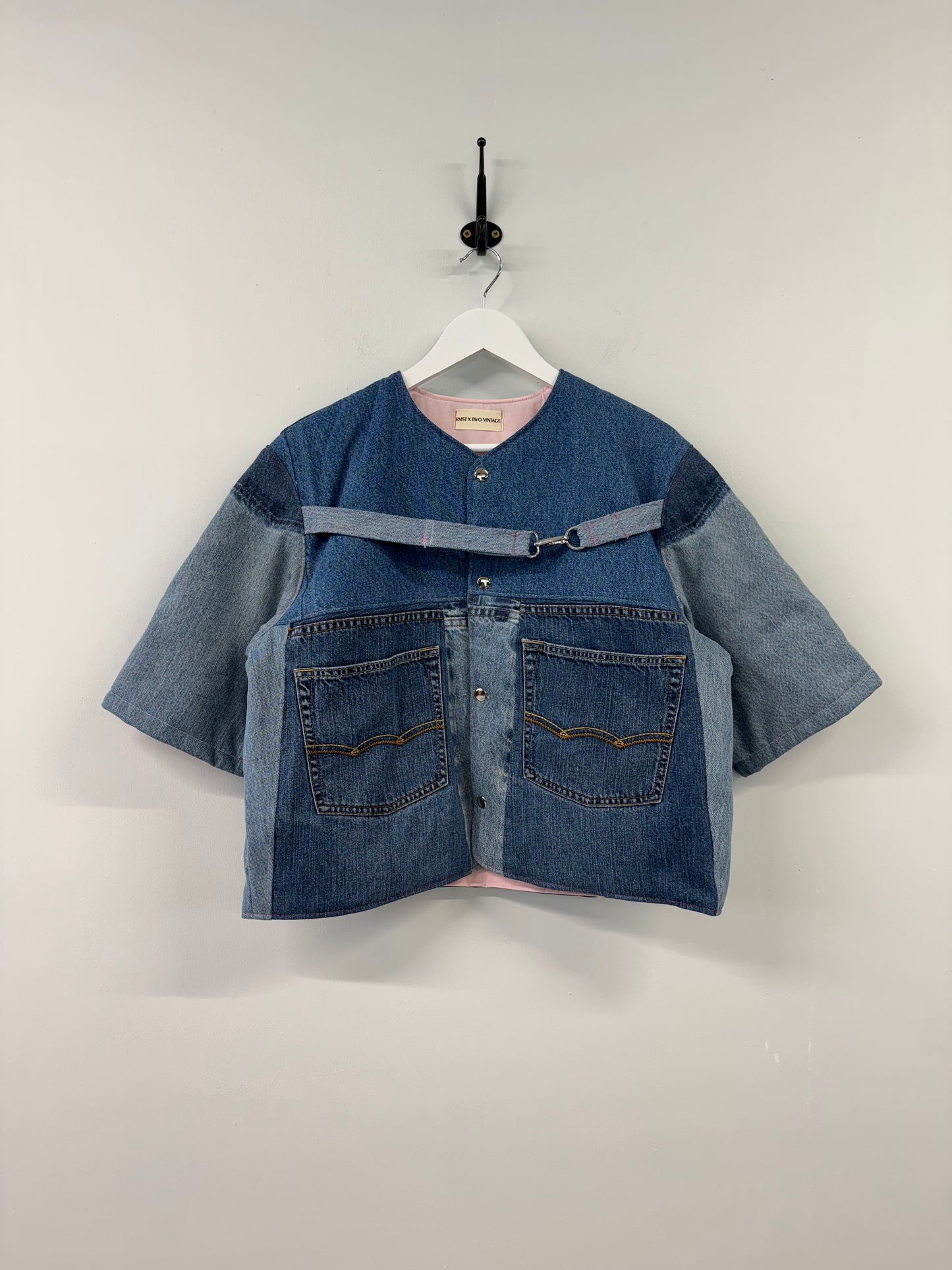 Reworked Denim Shirt (S)