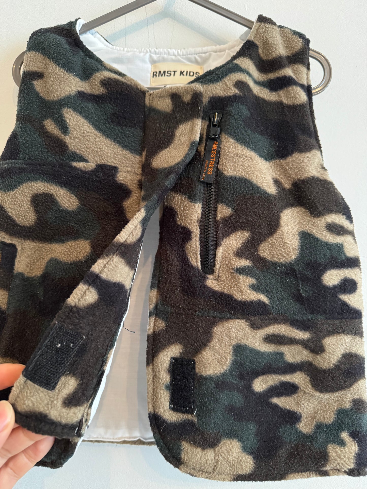 KIDS Fleece Camo Gilet (Age 5)