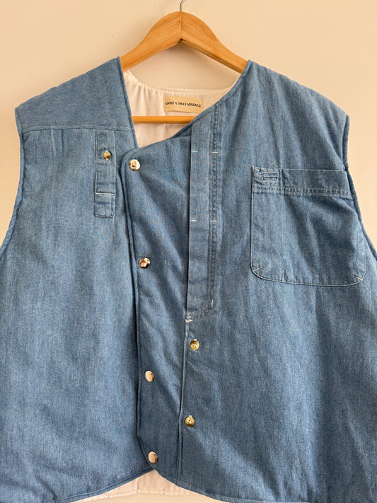 Crossbody Shirt Gilet (S)