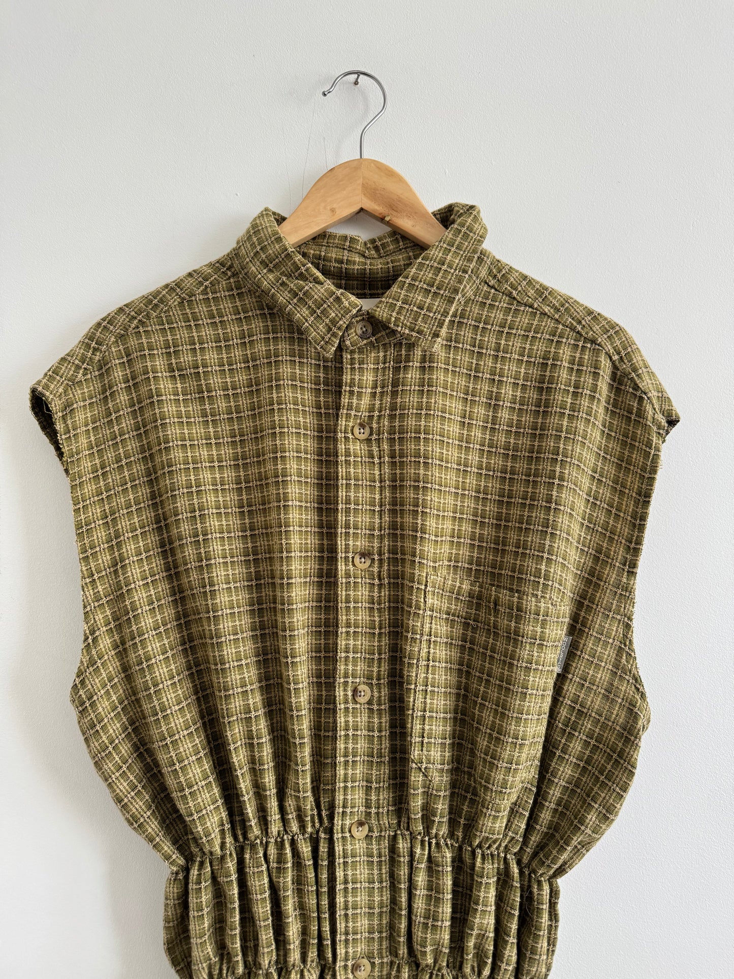 Ruched Shirt Dress (M/L)