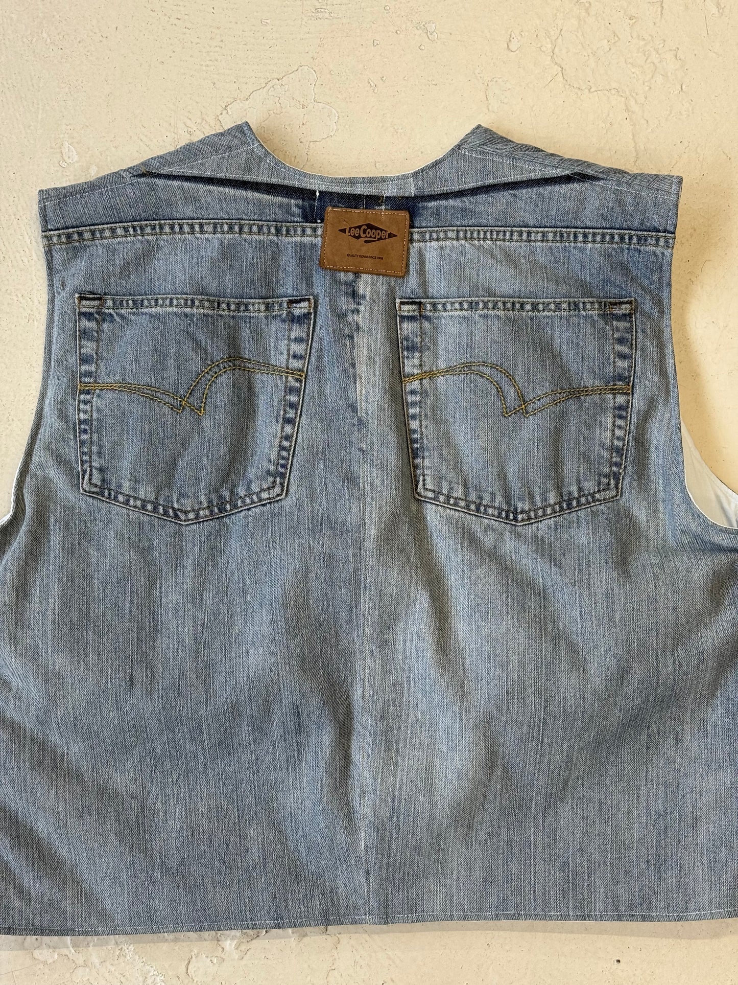 LEE COOPER Denim Gilet (M)