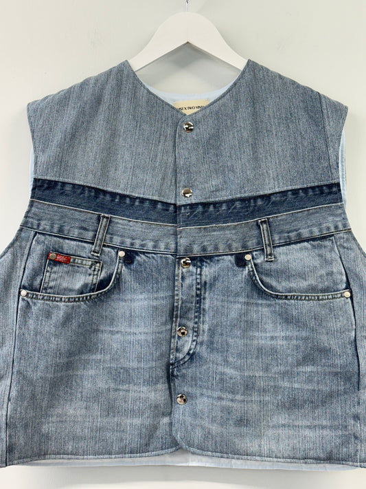 LEE COOPER Denim Gilet (M)