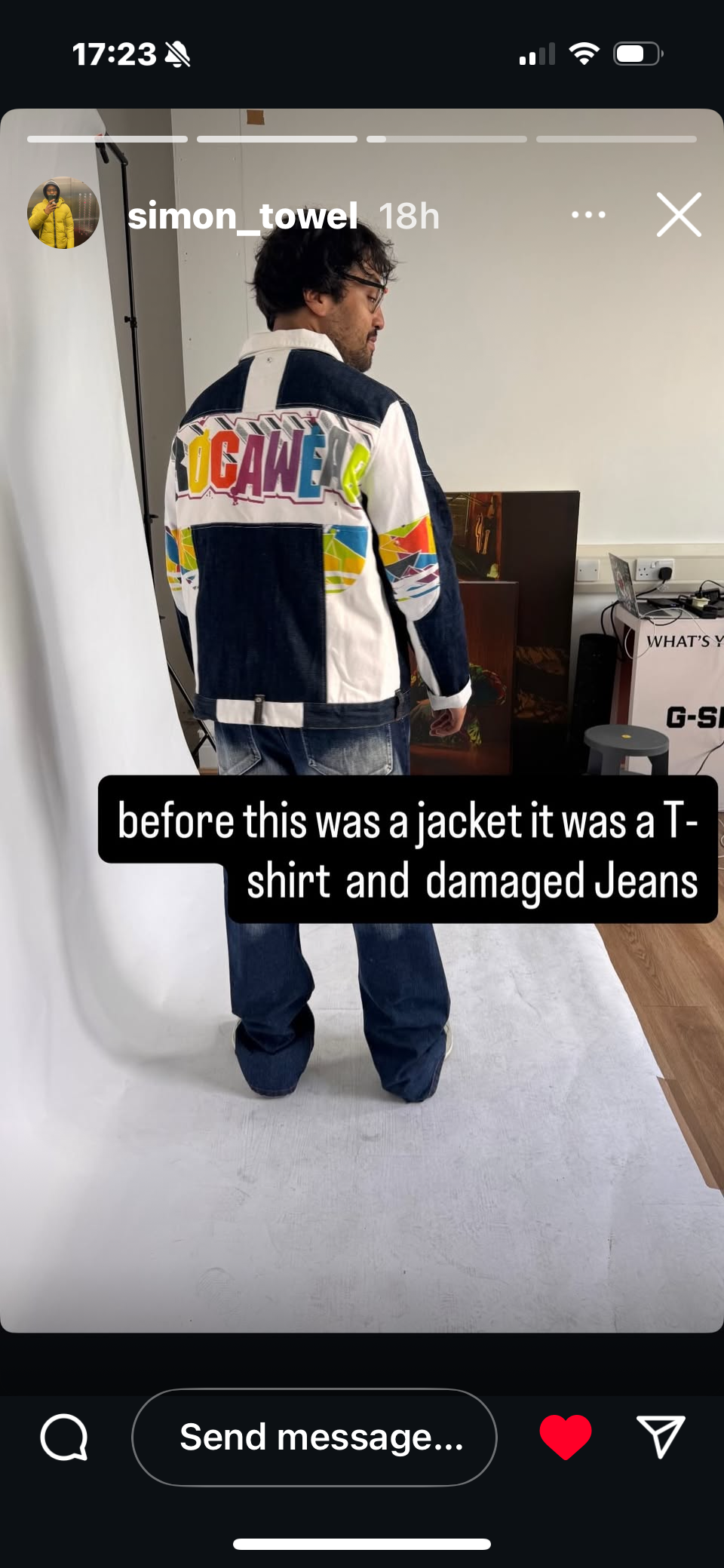 ROCAWEAR REWORKED CHORE JACKET