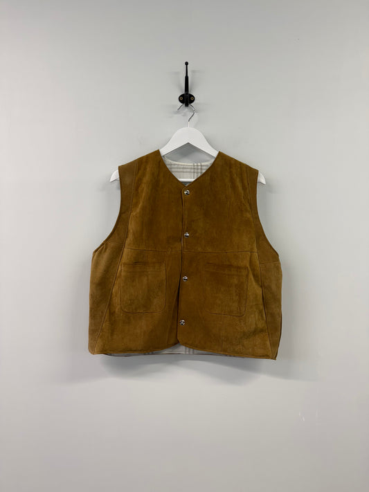 Reworked Suede Gilet (S)