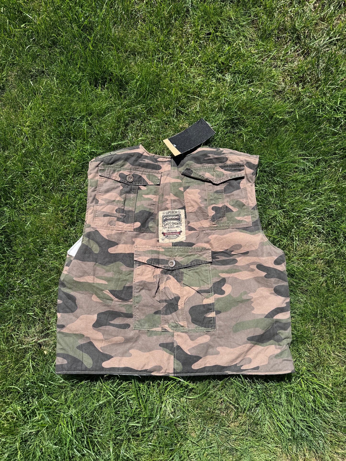CAMO GILET (L)