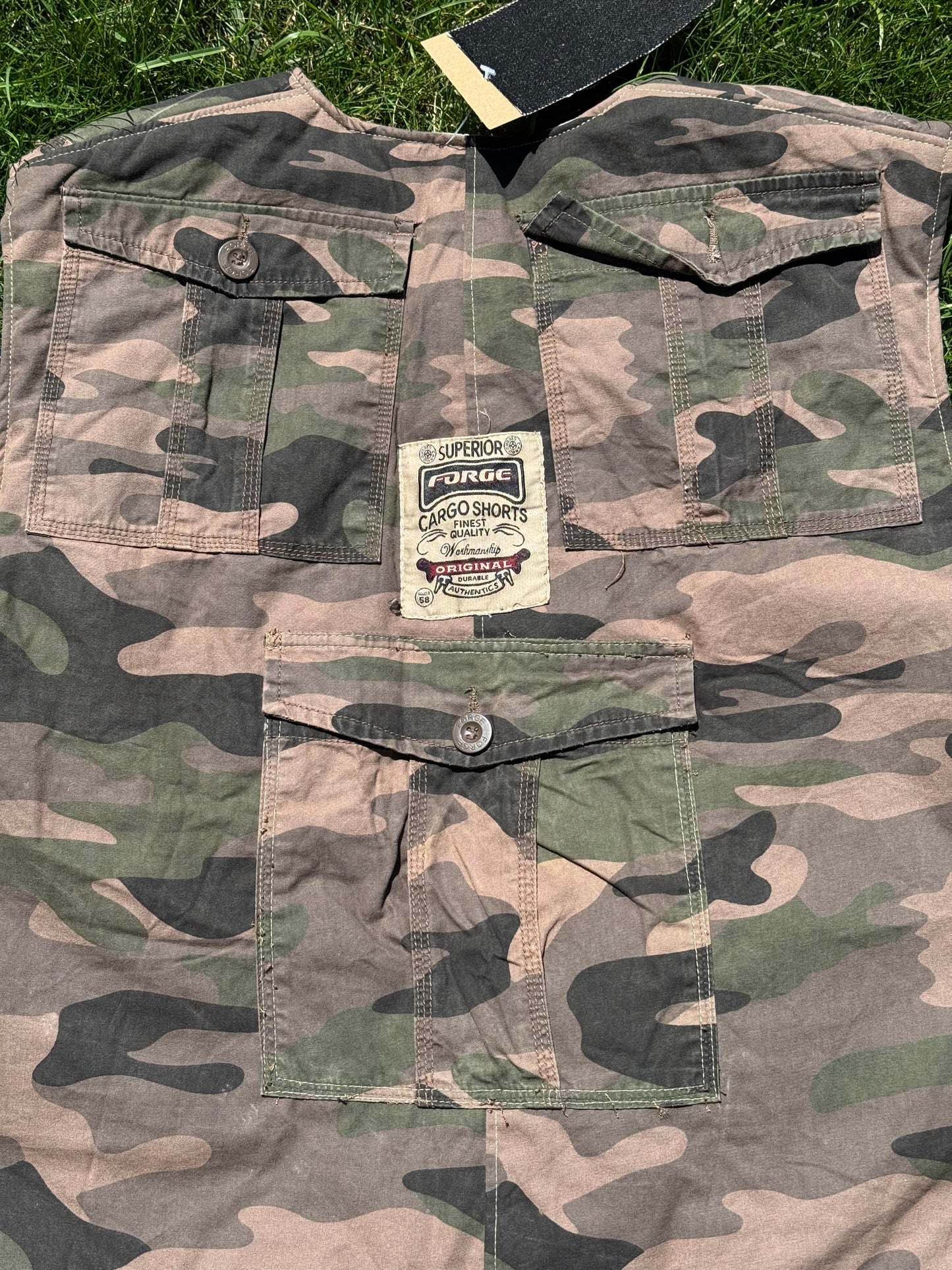 CAMO GILET (L)