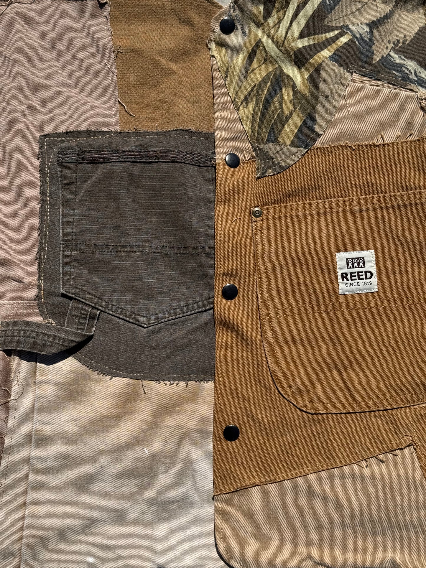 REED Distressed GILET (L)