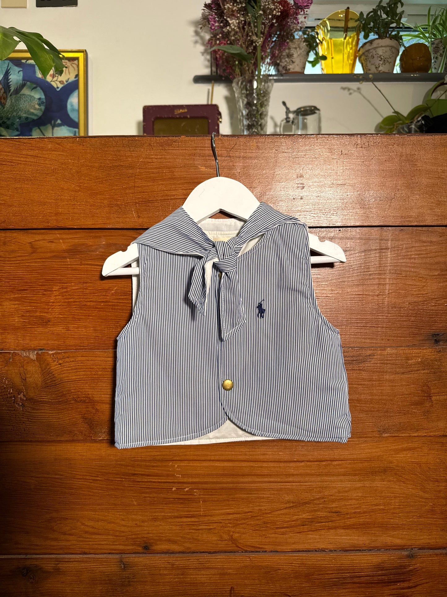 KIDS RALPH SHIRT GILET (AGE 3)