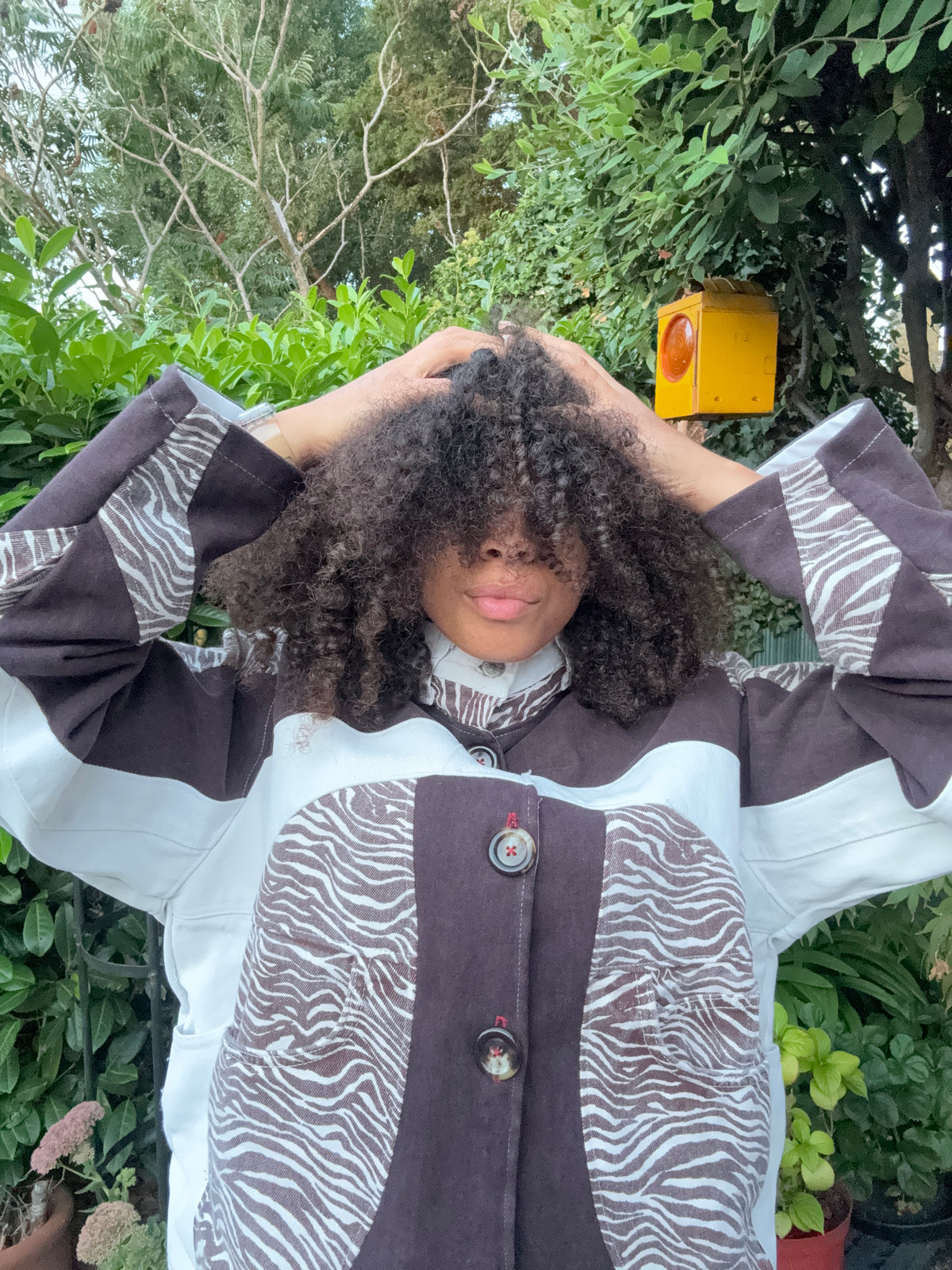 PANELLED BOMBER (S)