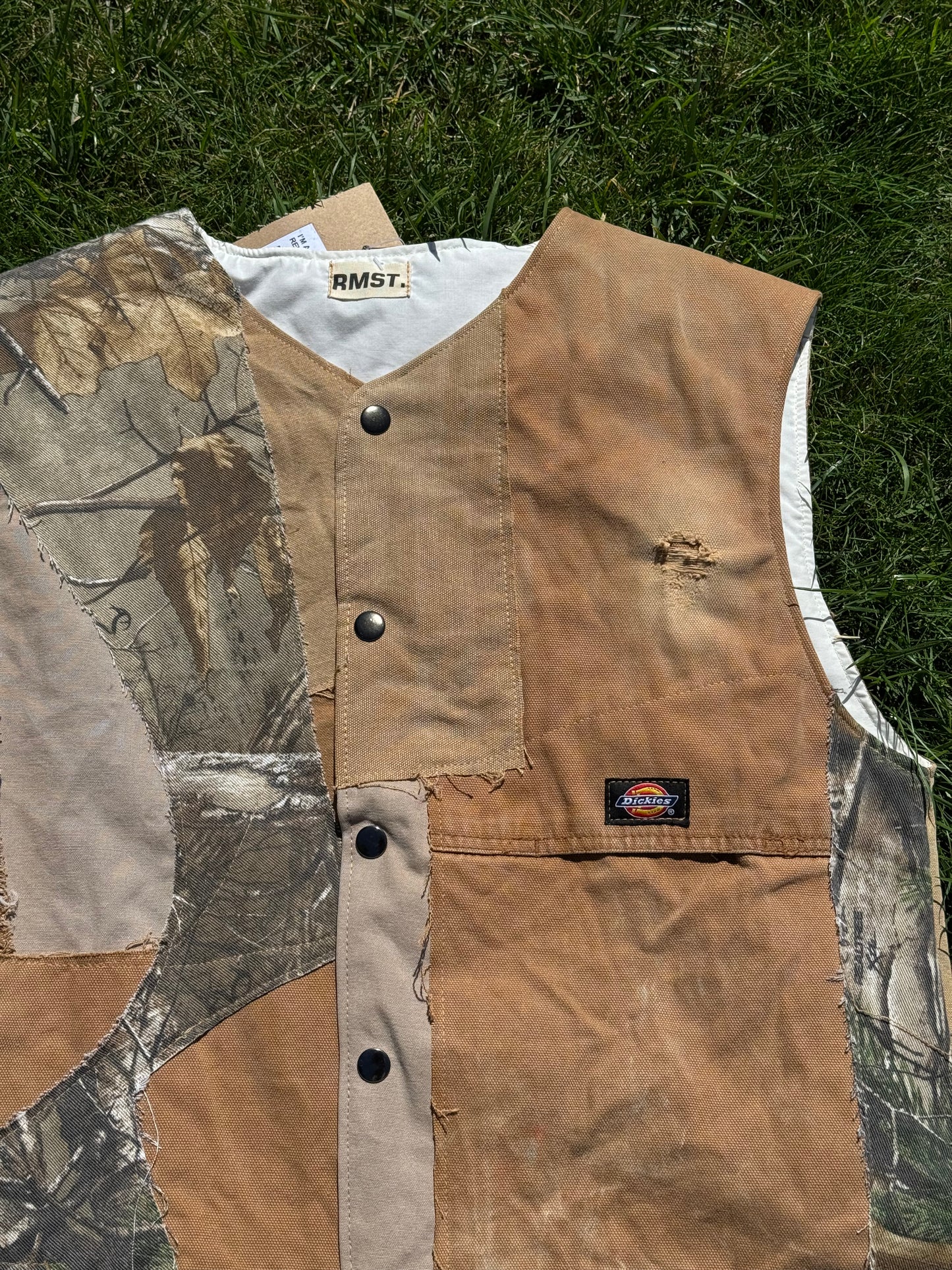 DICKIES (Distressed) GILET (XXS)
