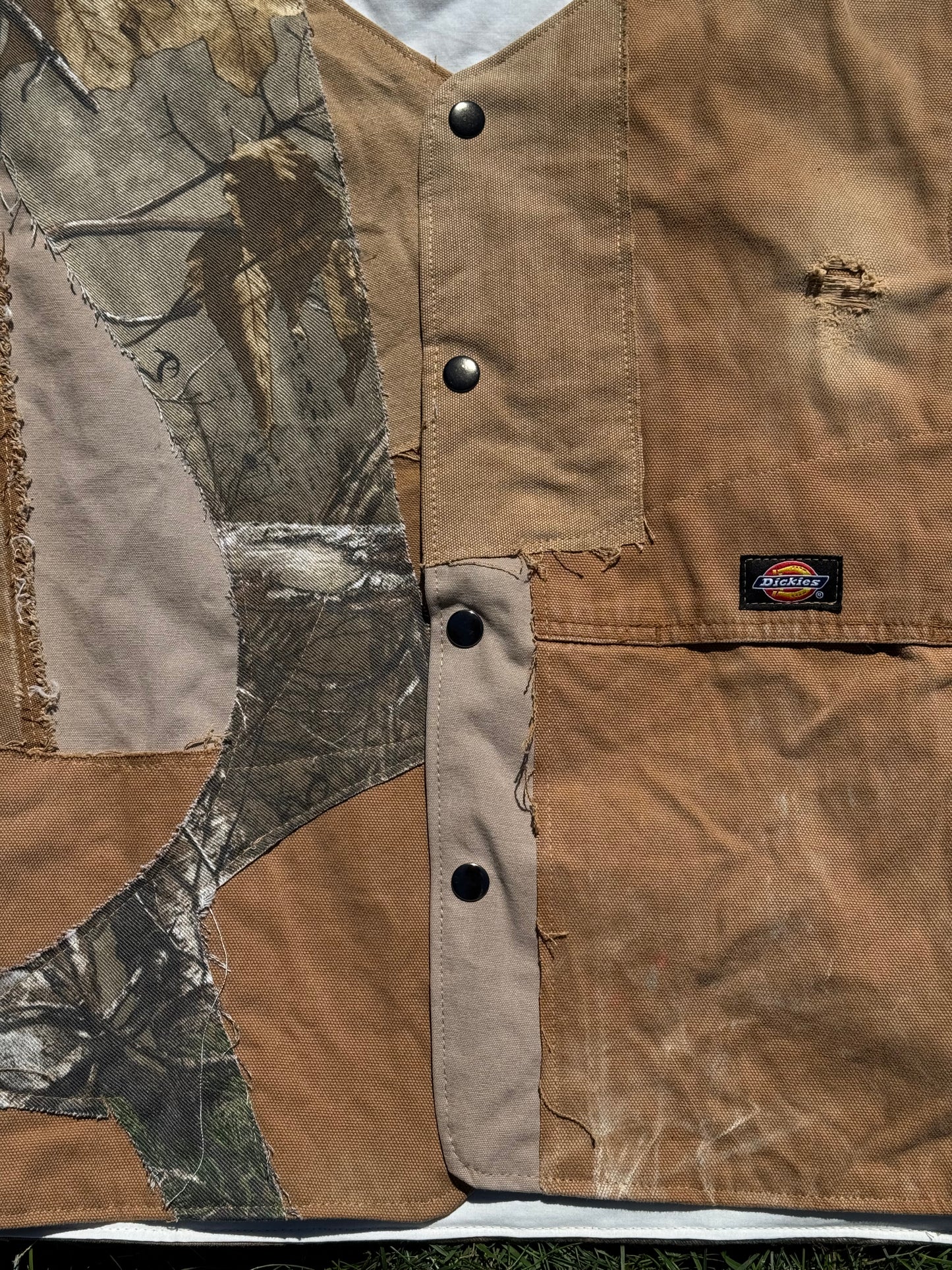 DICKIES (Distressed) GILET (XXS)