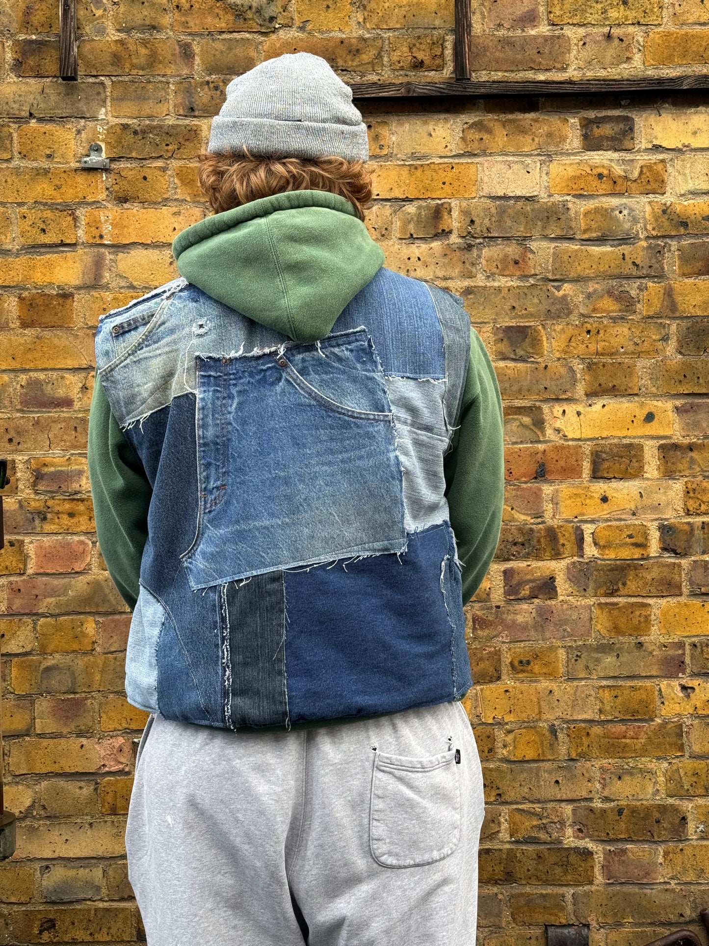 DICKIES Denim Gilet (L)