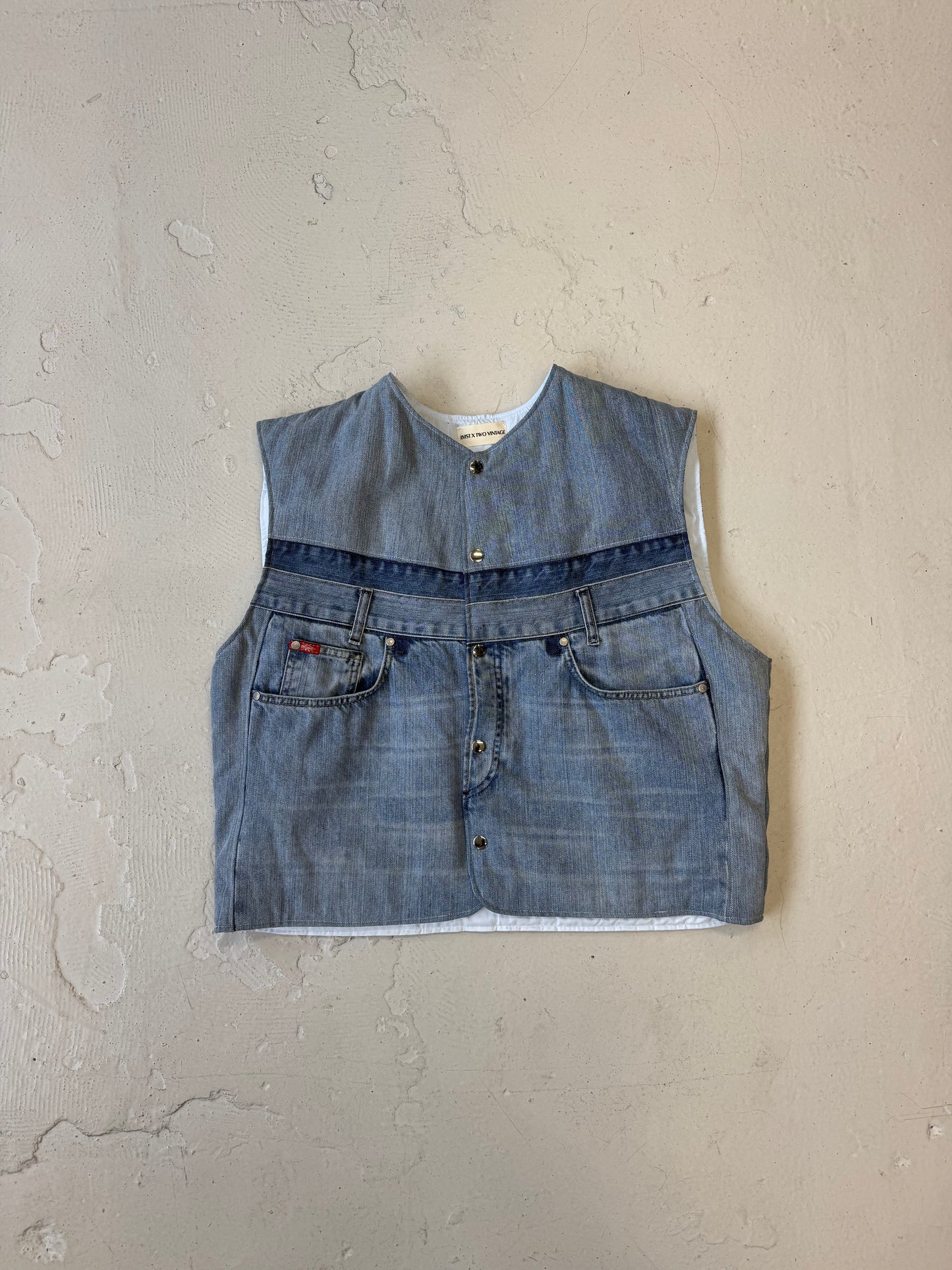 LEE COOPER Denim Gilet (M)