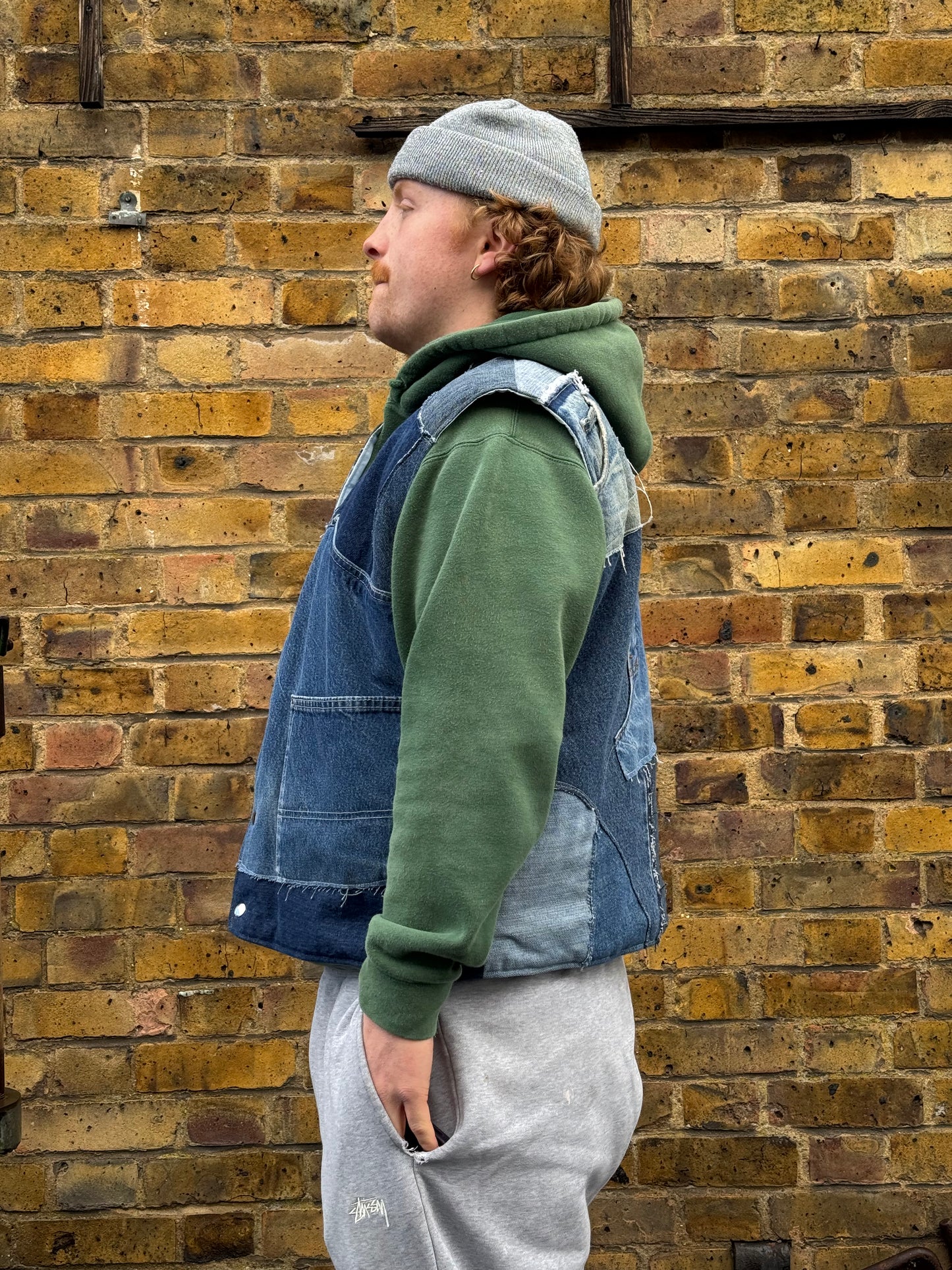 DICKIES Denim Gilet (L)