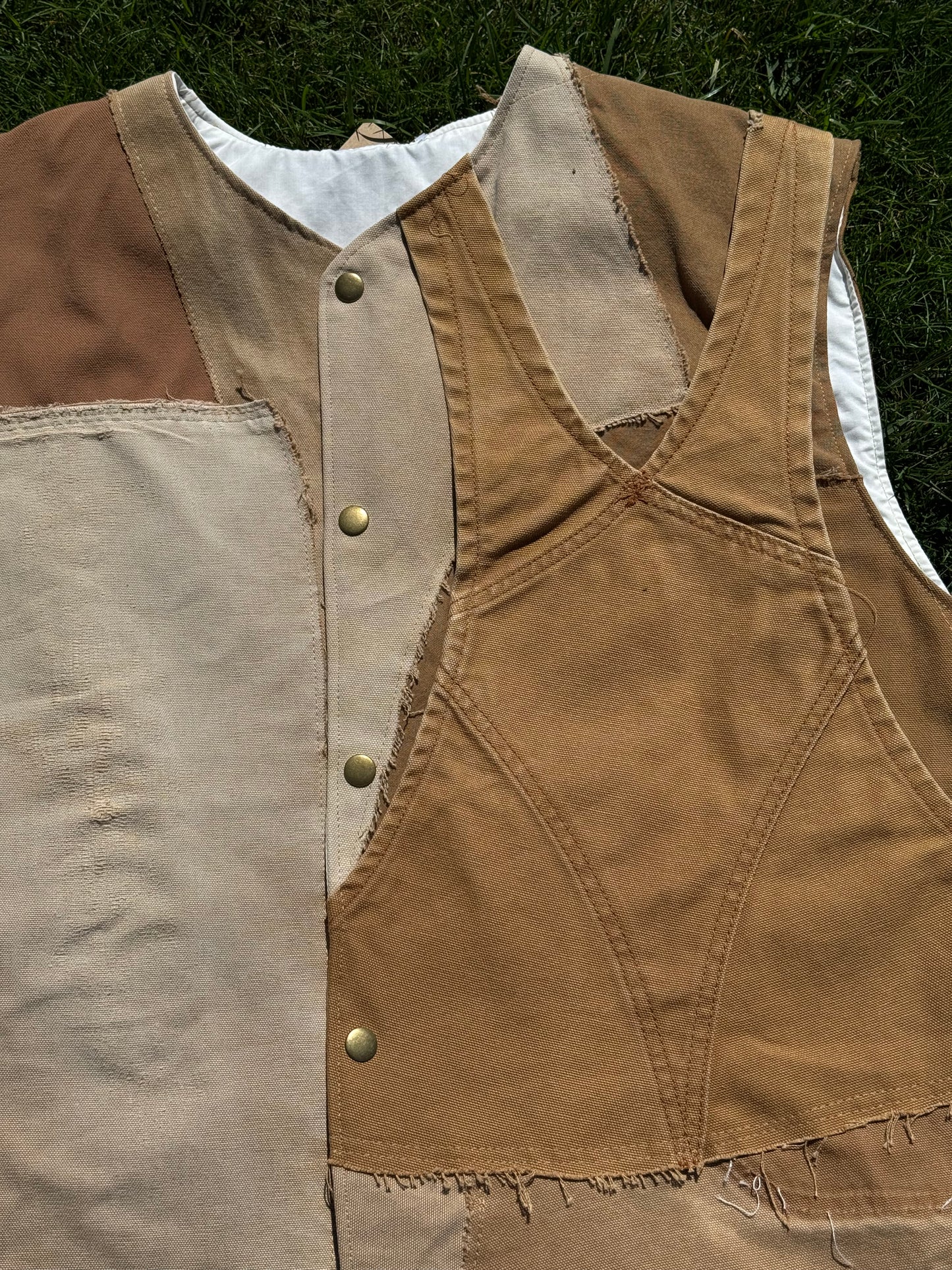 WORKWEAR Distressed GILET (XL)