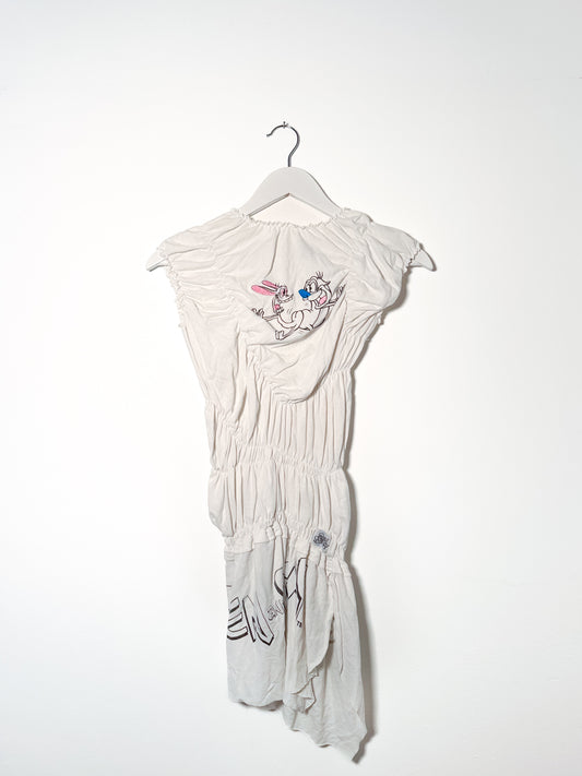 RUCHED T-SHIRT/DRESS