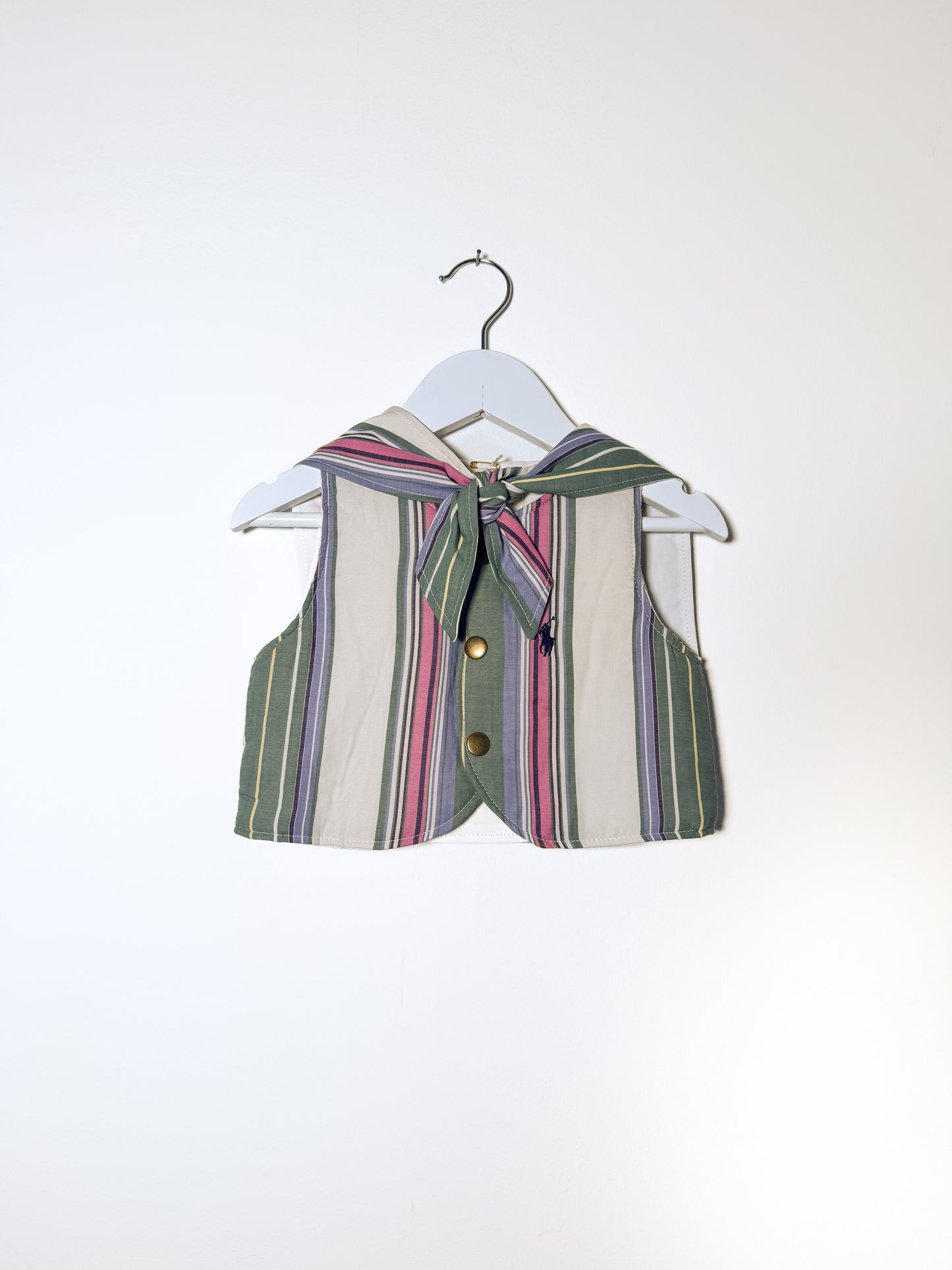 KIDS RALPH SHIRT GILET (AGE 1)