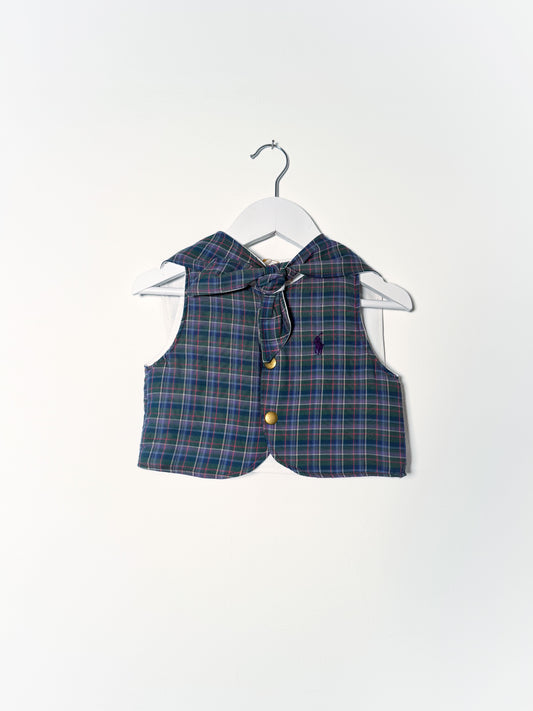 KIDS RALPH SHIRT GILET (AGE 1)
