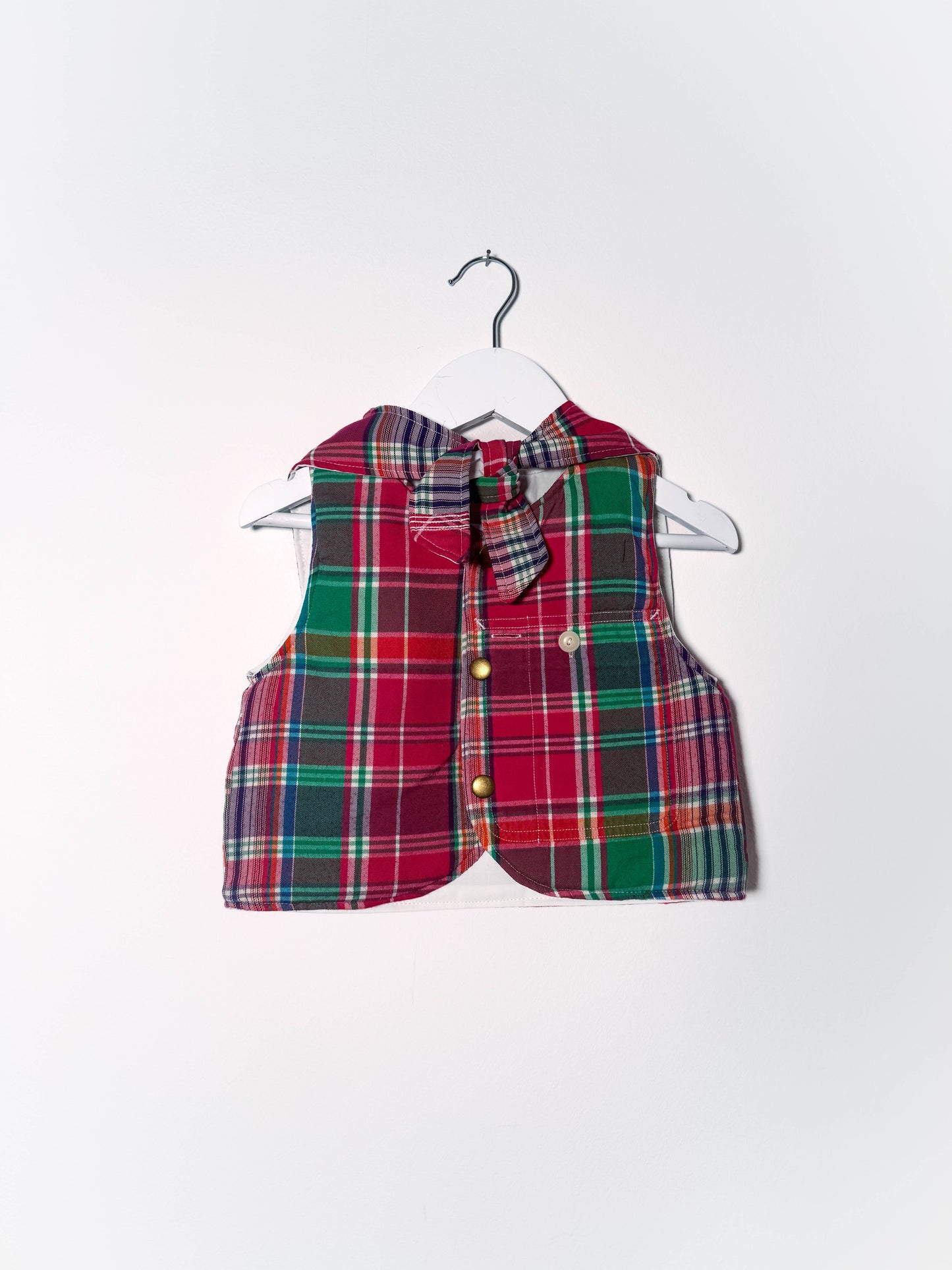 KIDS RALPH SHIRT GILET (AGE 3)