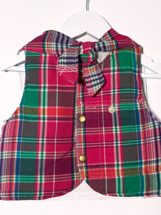 KIDS RALPH SHIRT GILET (AGE 3)