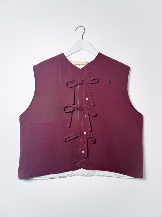RALPH SHIRT GILET (S)