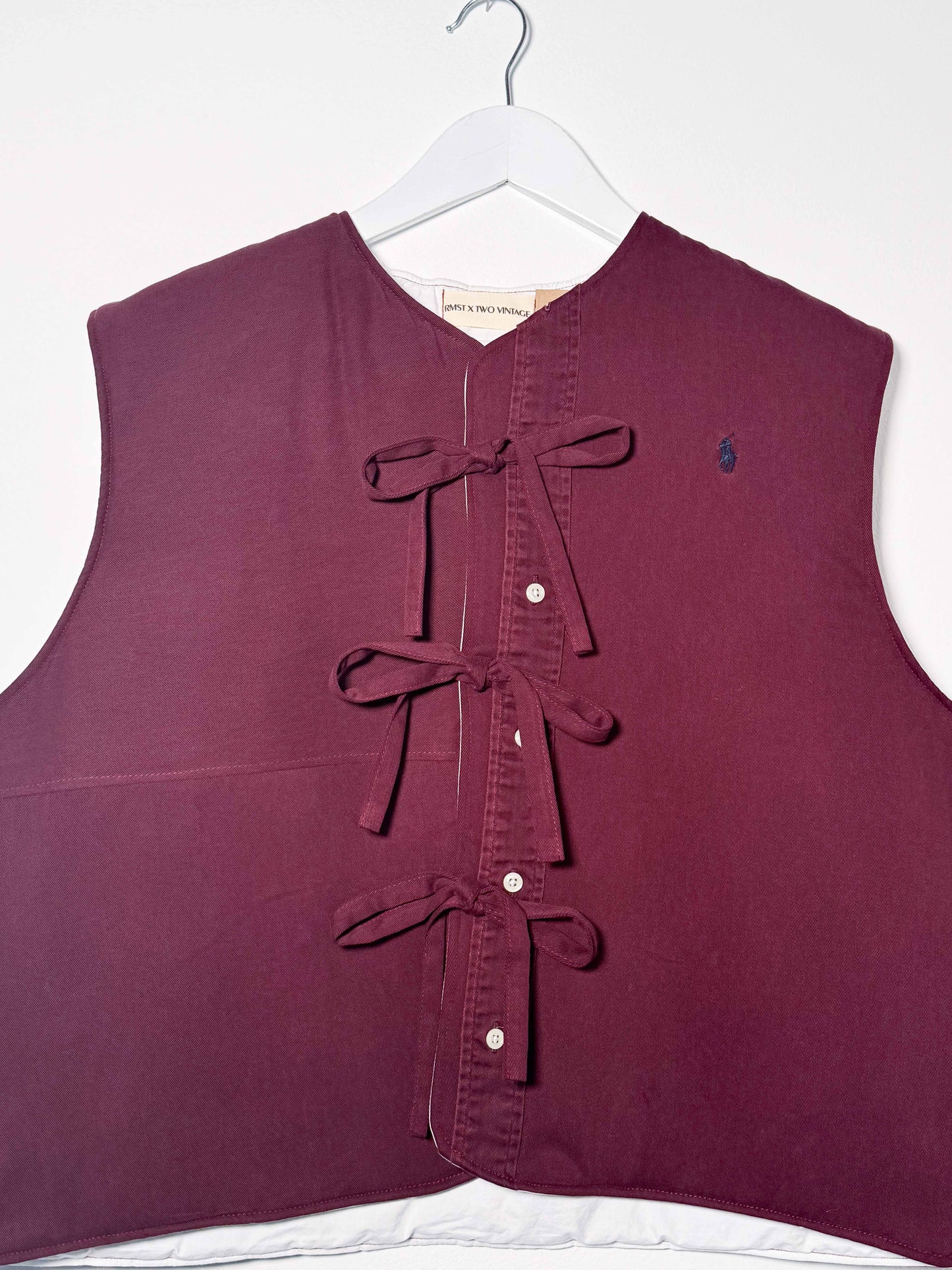 RALPH SHIRT GILET (S)