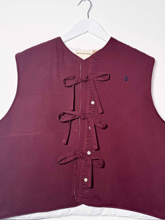 RALPH SHIRT GILET (S)