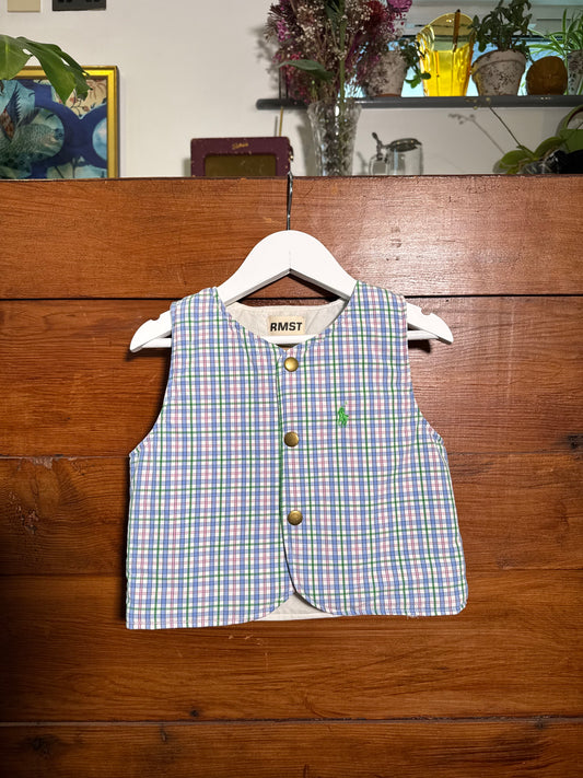KIDS RALPH SHIRT GILET (AGE 4)