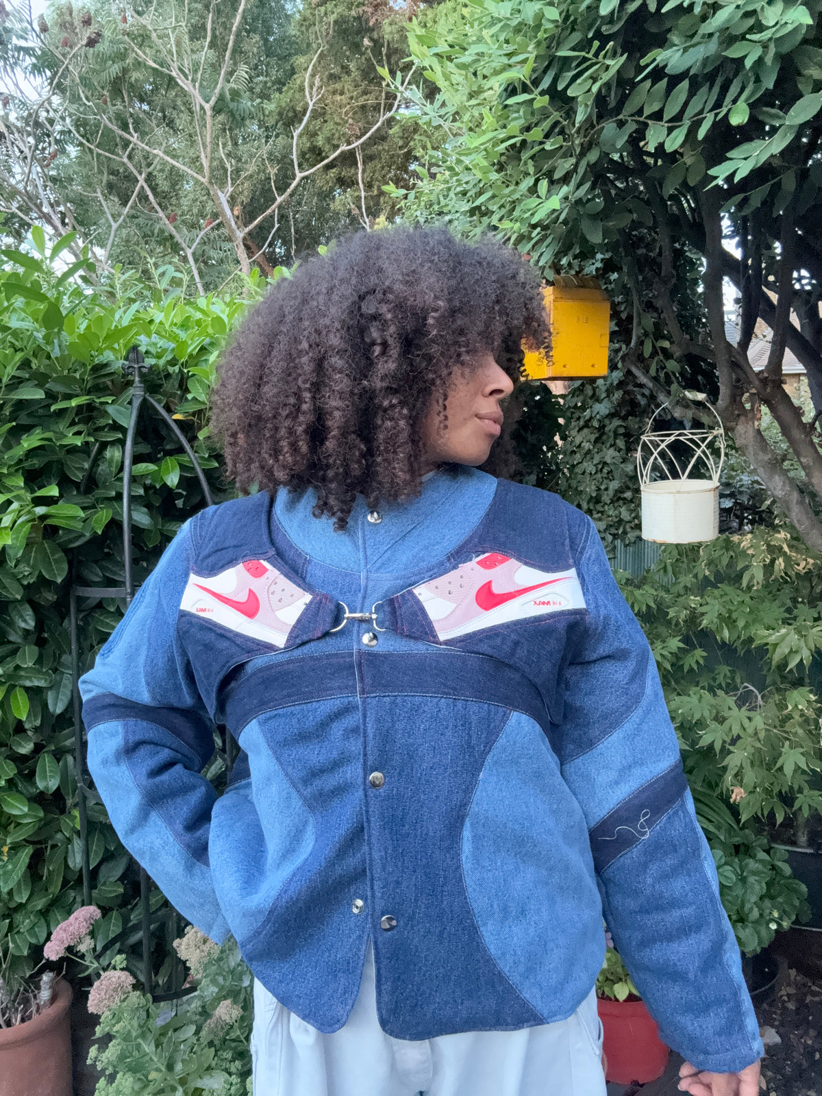 PANELLED NIKE BOMBER (M)