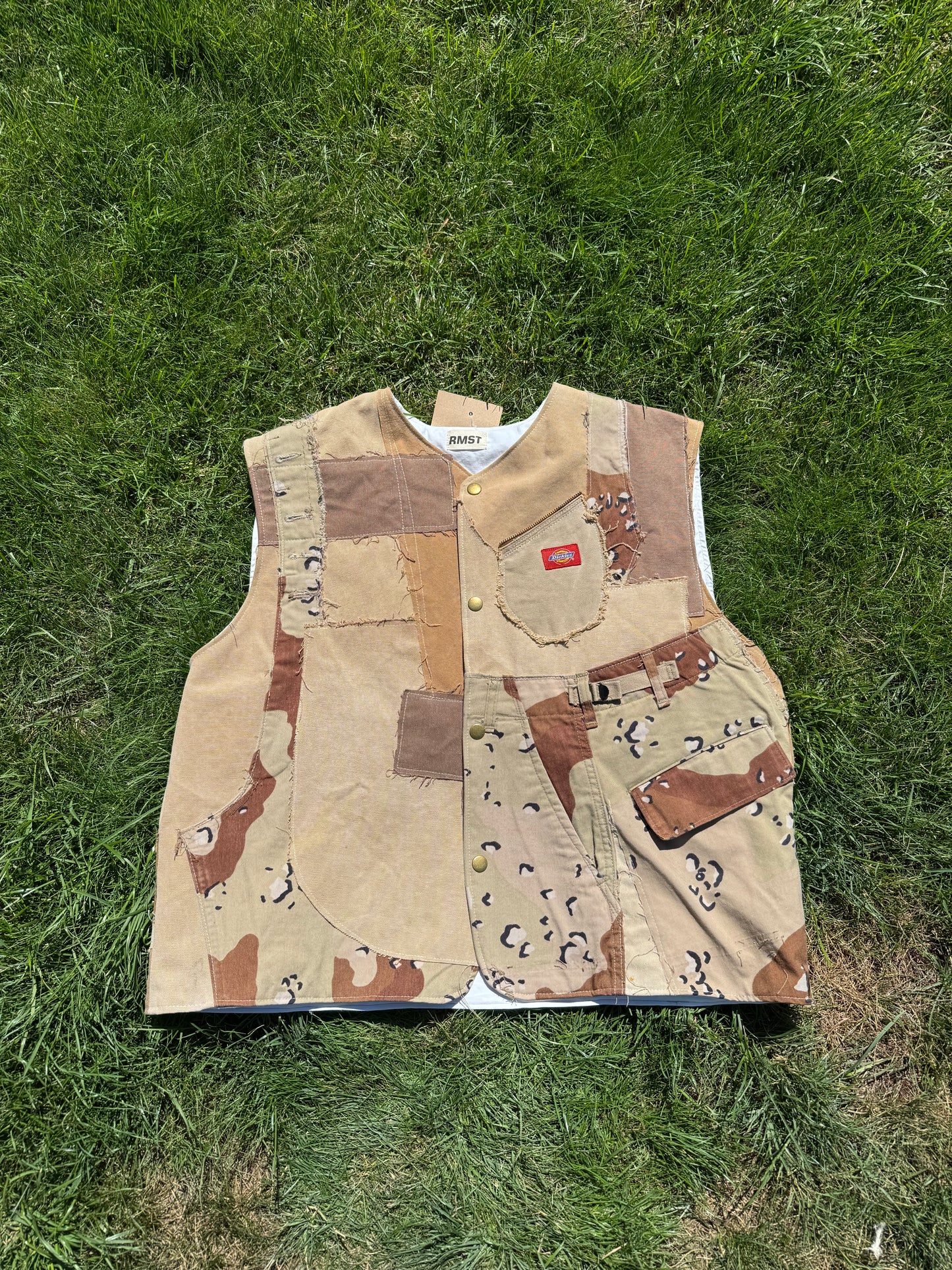 DICKIES Distressed GILET (M)