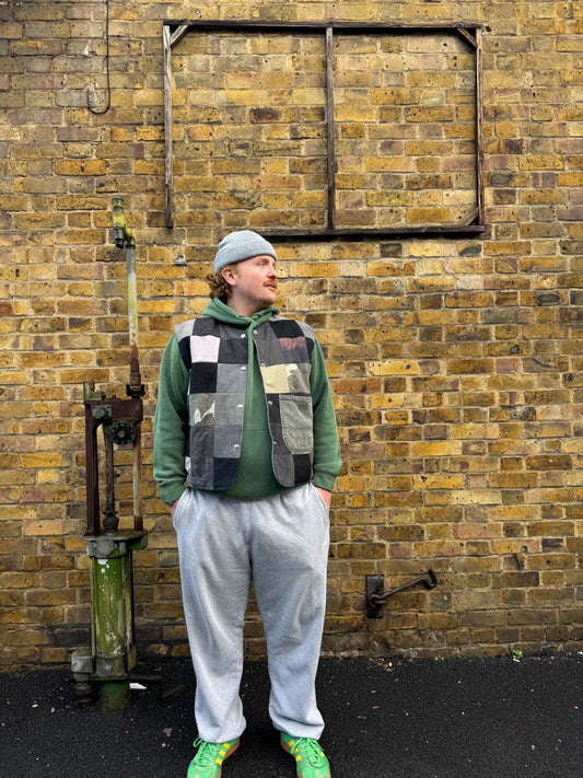 DICKIES Patchwork Gilet (L)