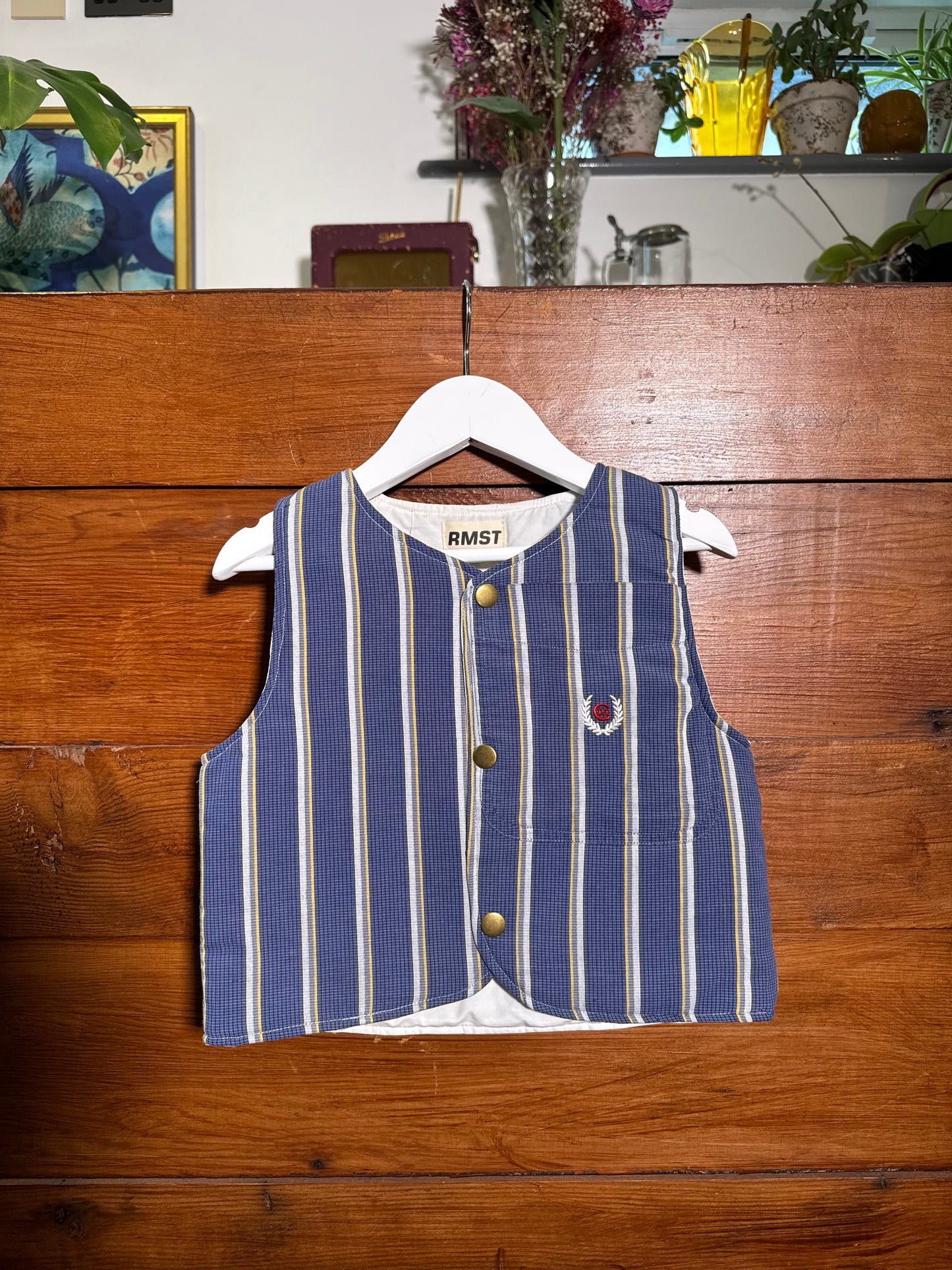 KIDS RL CHAPS SHIRT GILET (AGE 5)