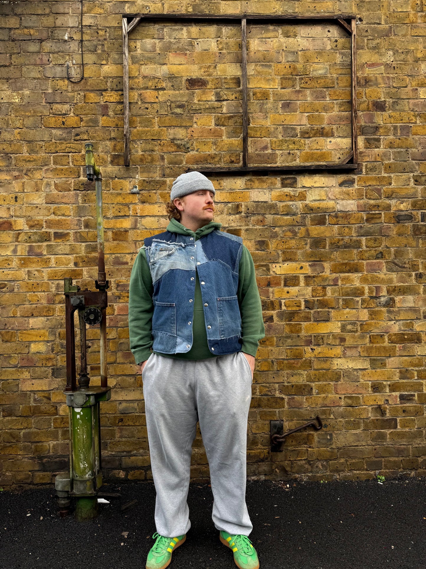 DICKIES Denim Gilet (L)