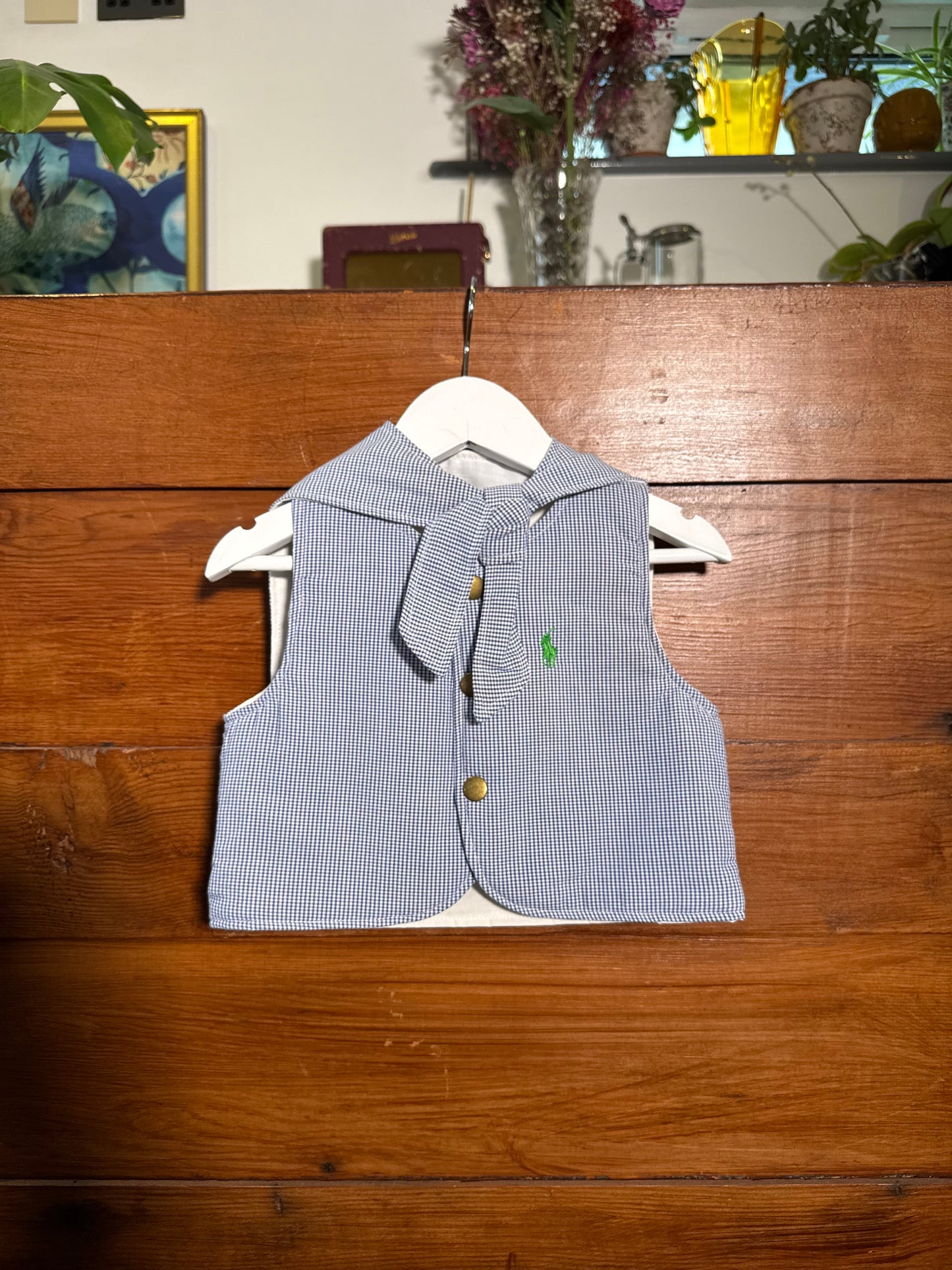 KIDS RALPH SHIRT GILET (AGE 2)