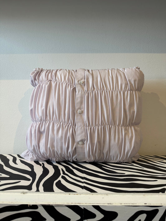 RUCHED SHIRT CUSHION