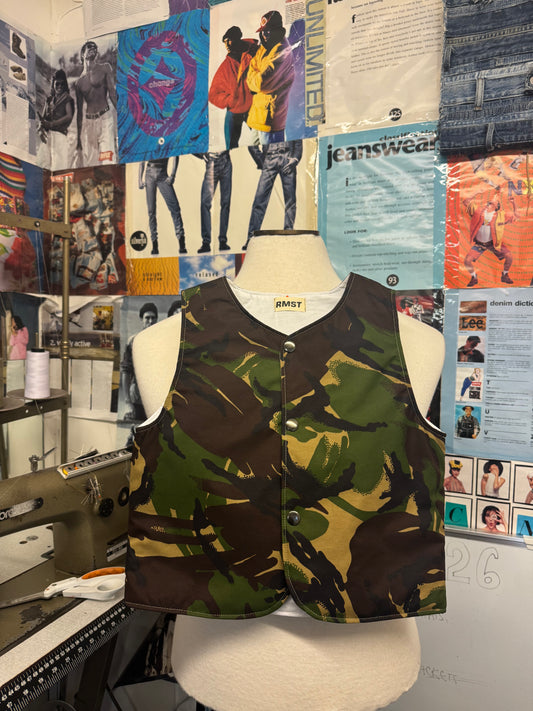 CUSTOM CAMO GILET