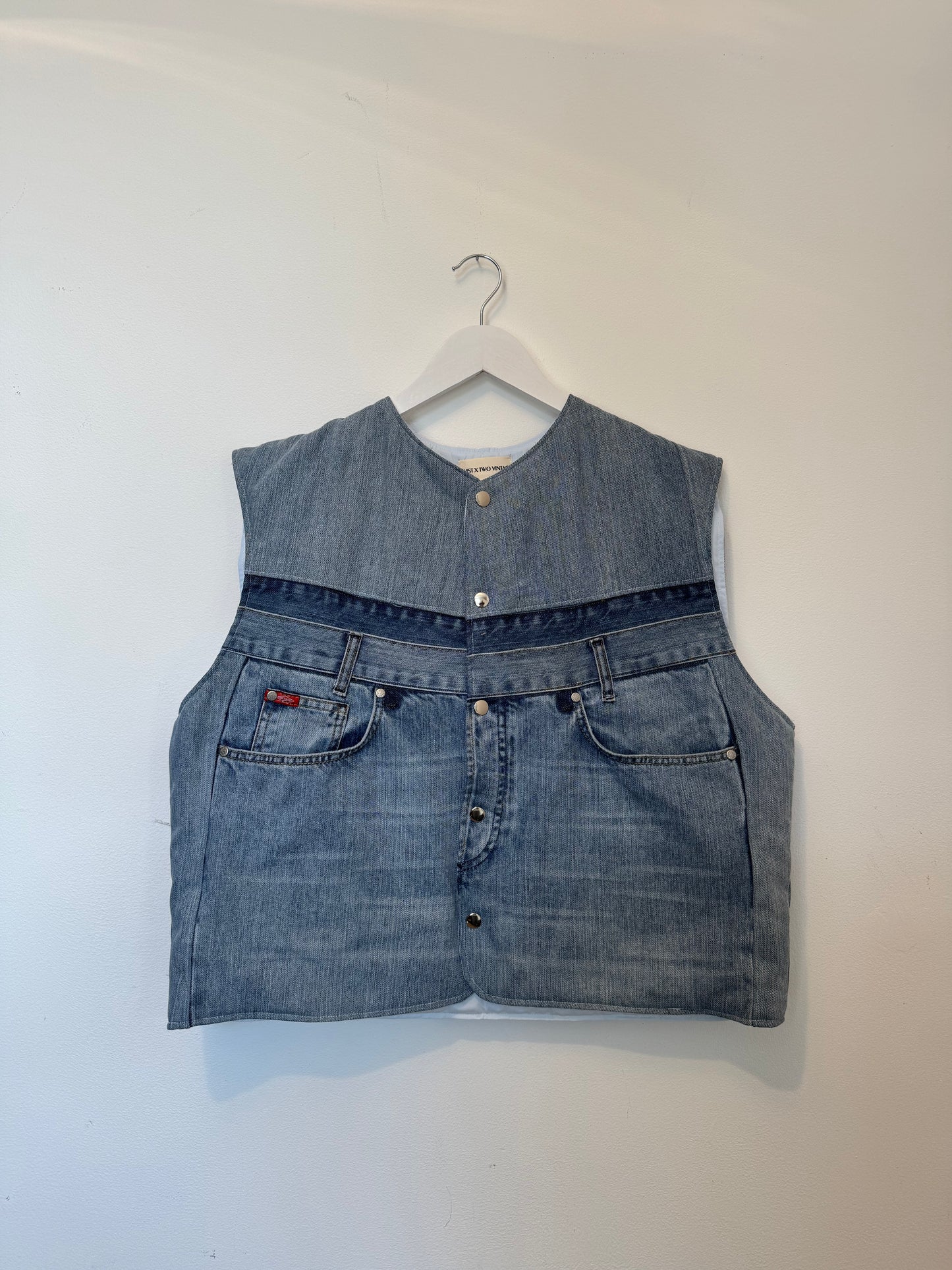 LEE COOPER Denim Gilet (M)