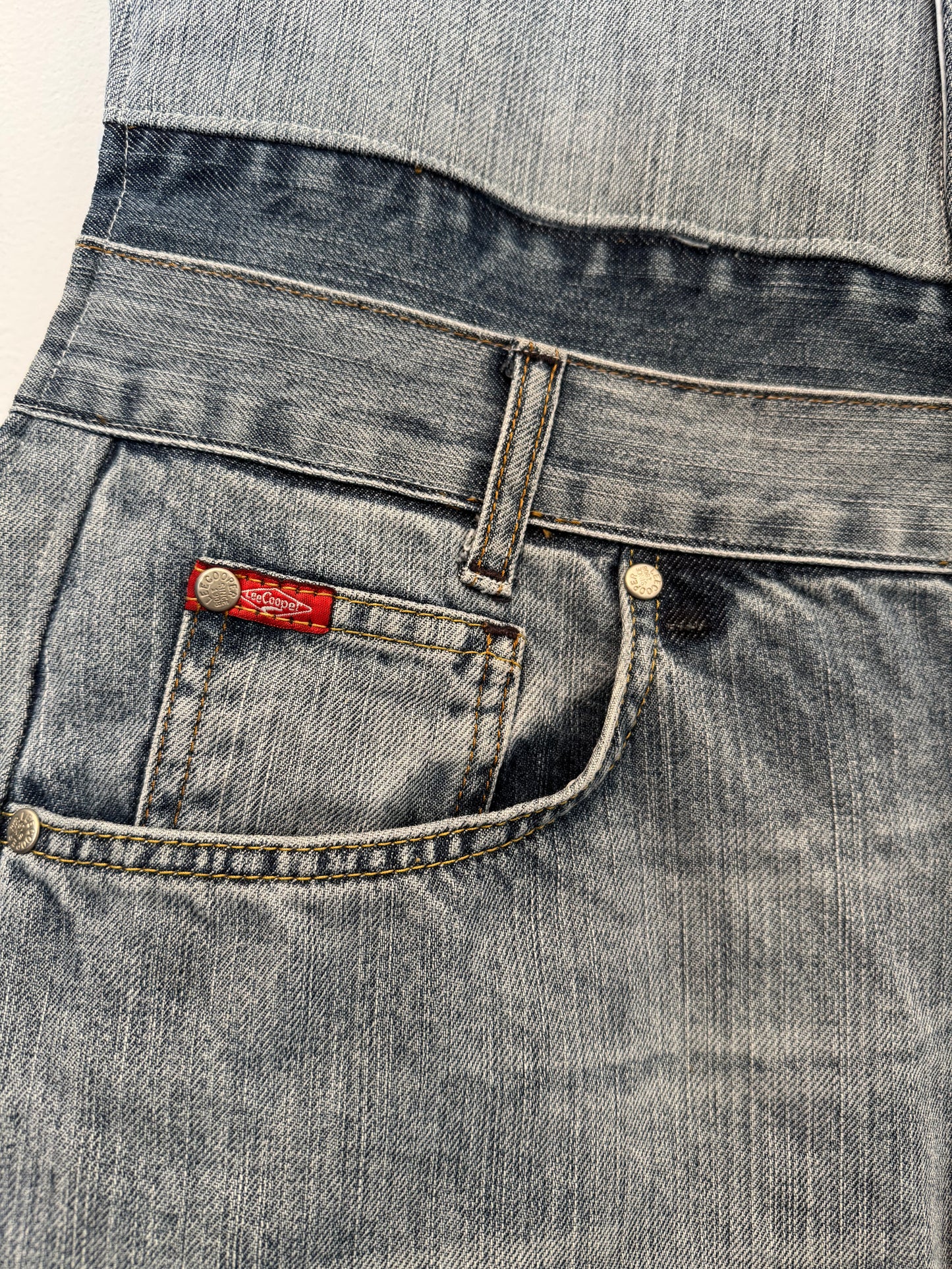 LEE COOPER Denim Gilet (M)