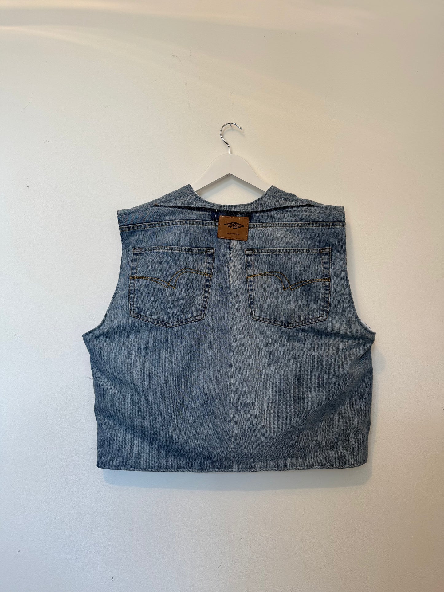 LEE COOPER Denim Gilet (M)