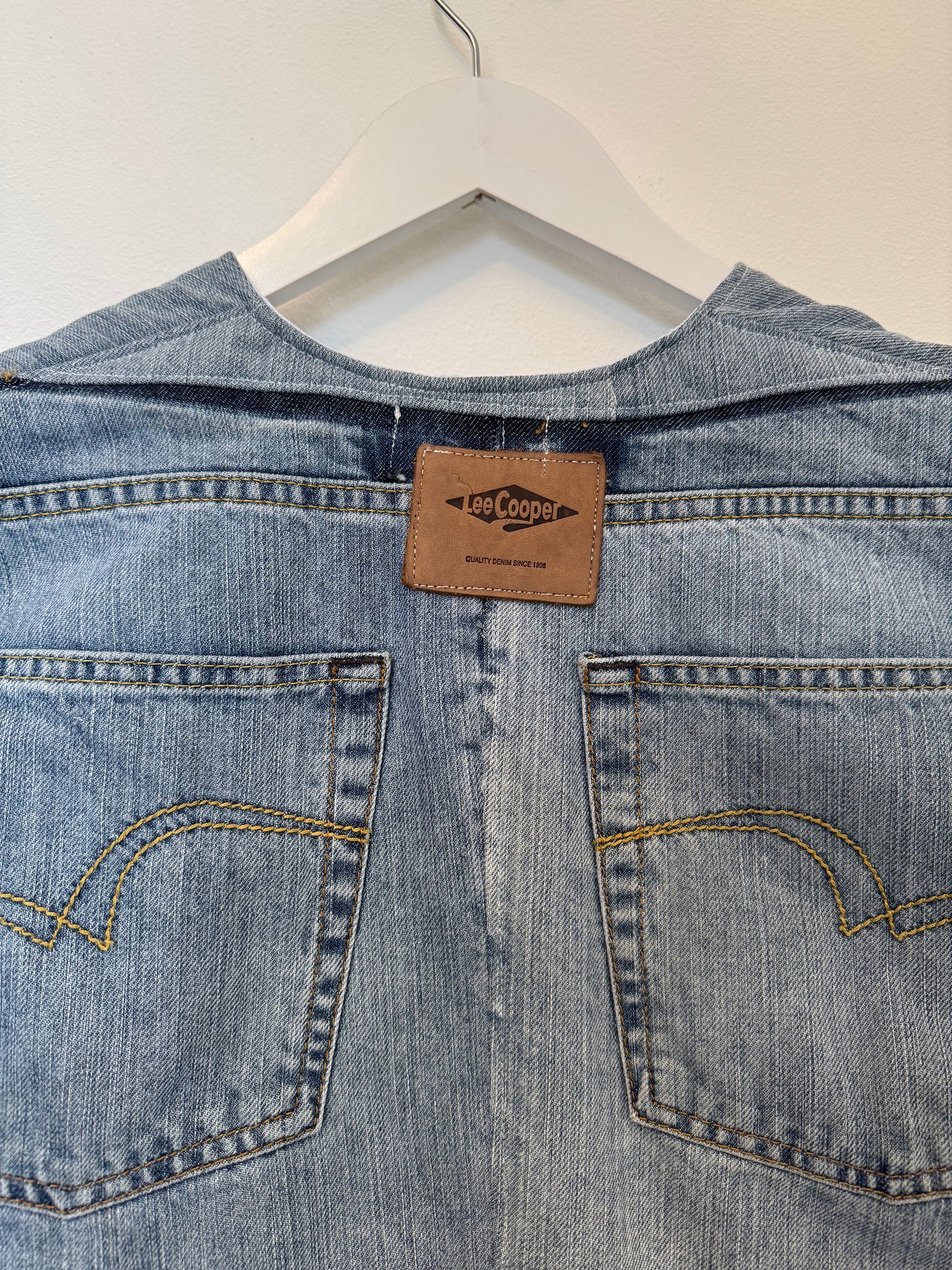 LEE COOPER Denim Gilet (M)