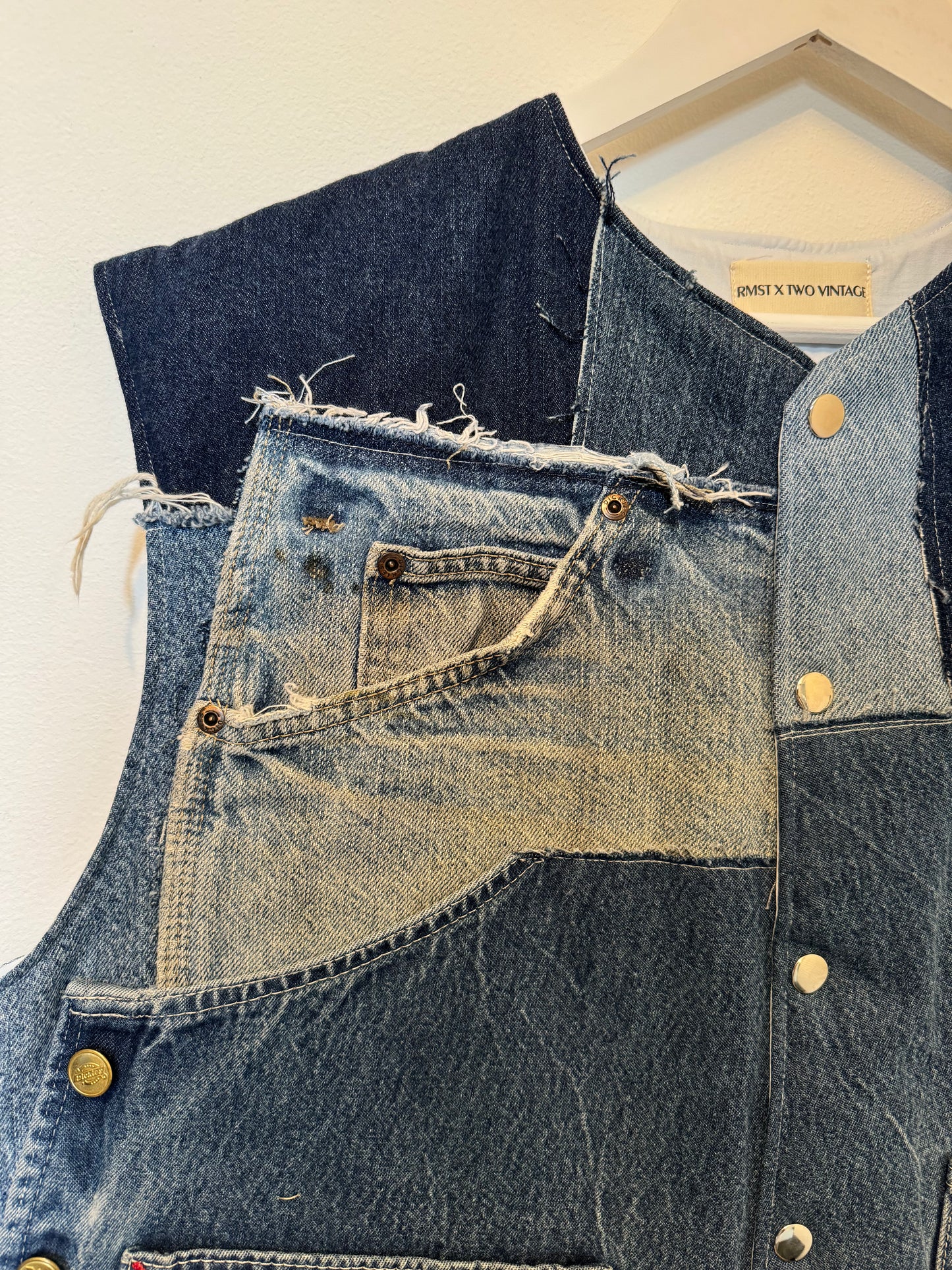 DICKIES Denim Gilet (L)